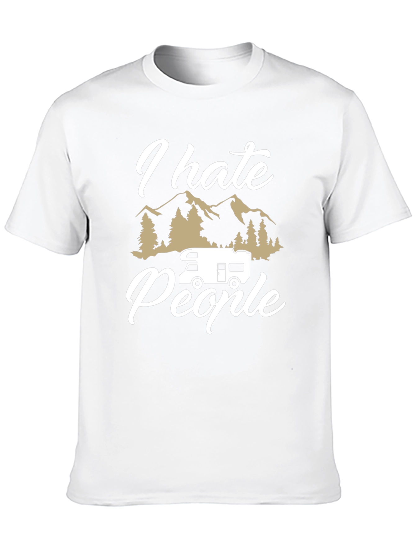 I Hate People Camper T-Shirt