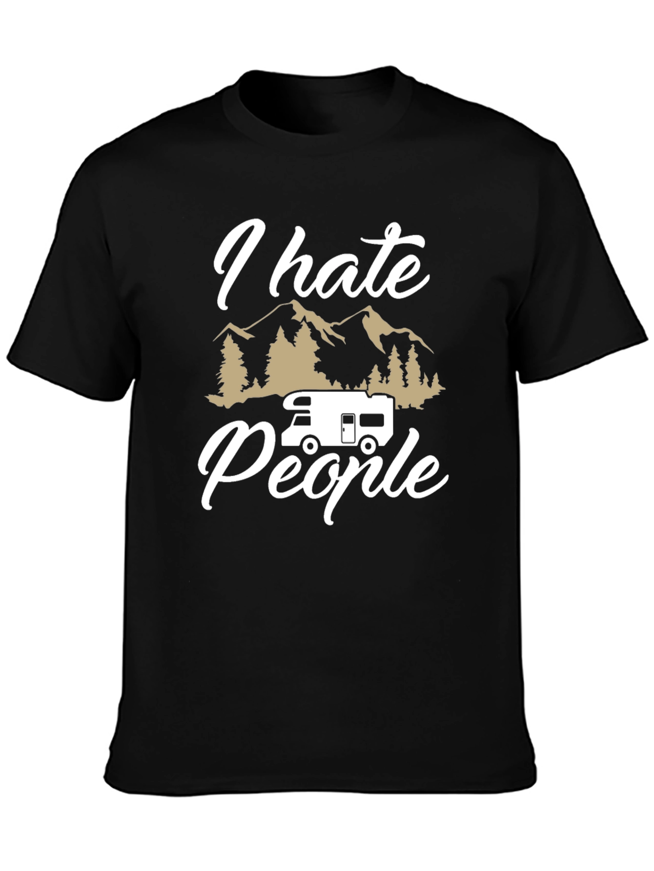 I Hate People Camper T-Shirt
