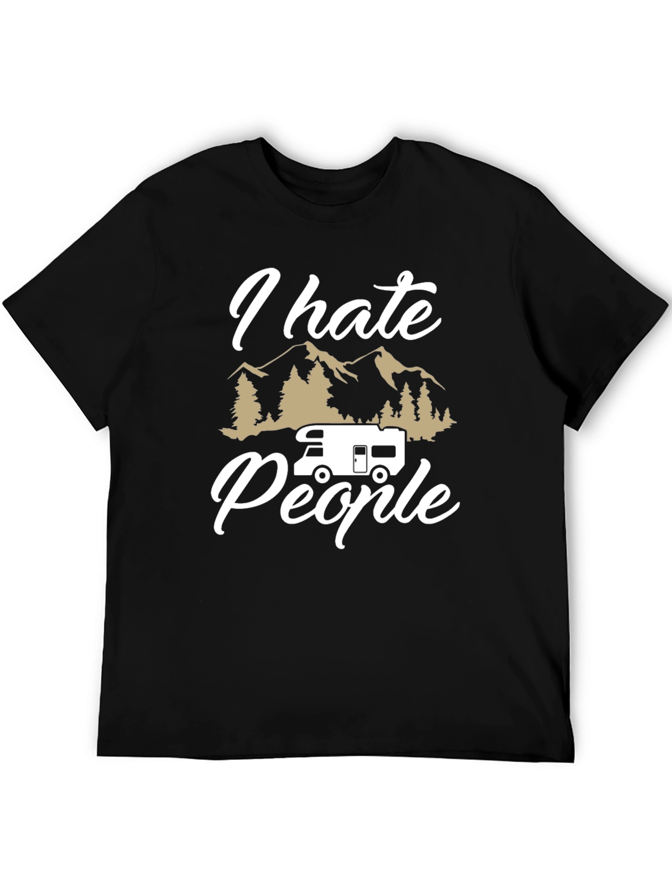 I Hate People Camper T-Shirt