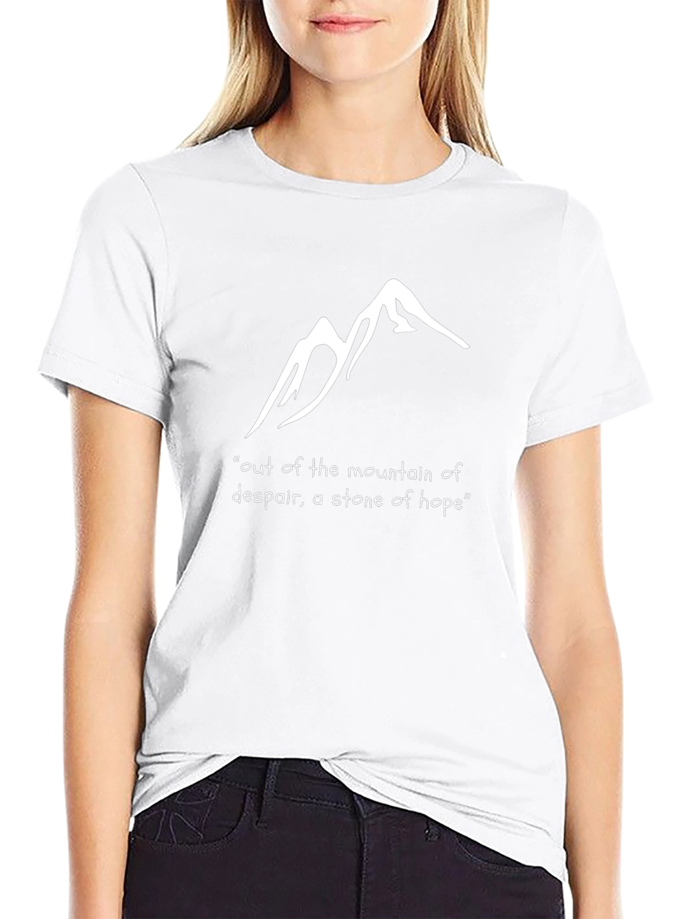Mountain of Hope T-Shirt: Inspirational Graphic Tee
