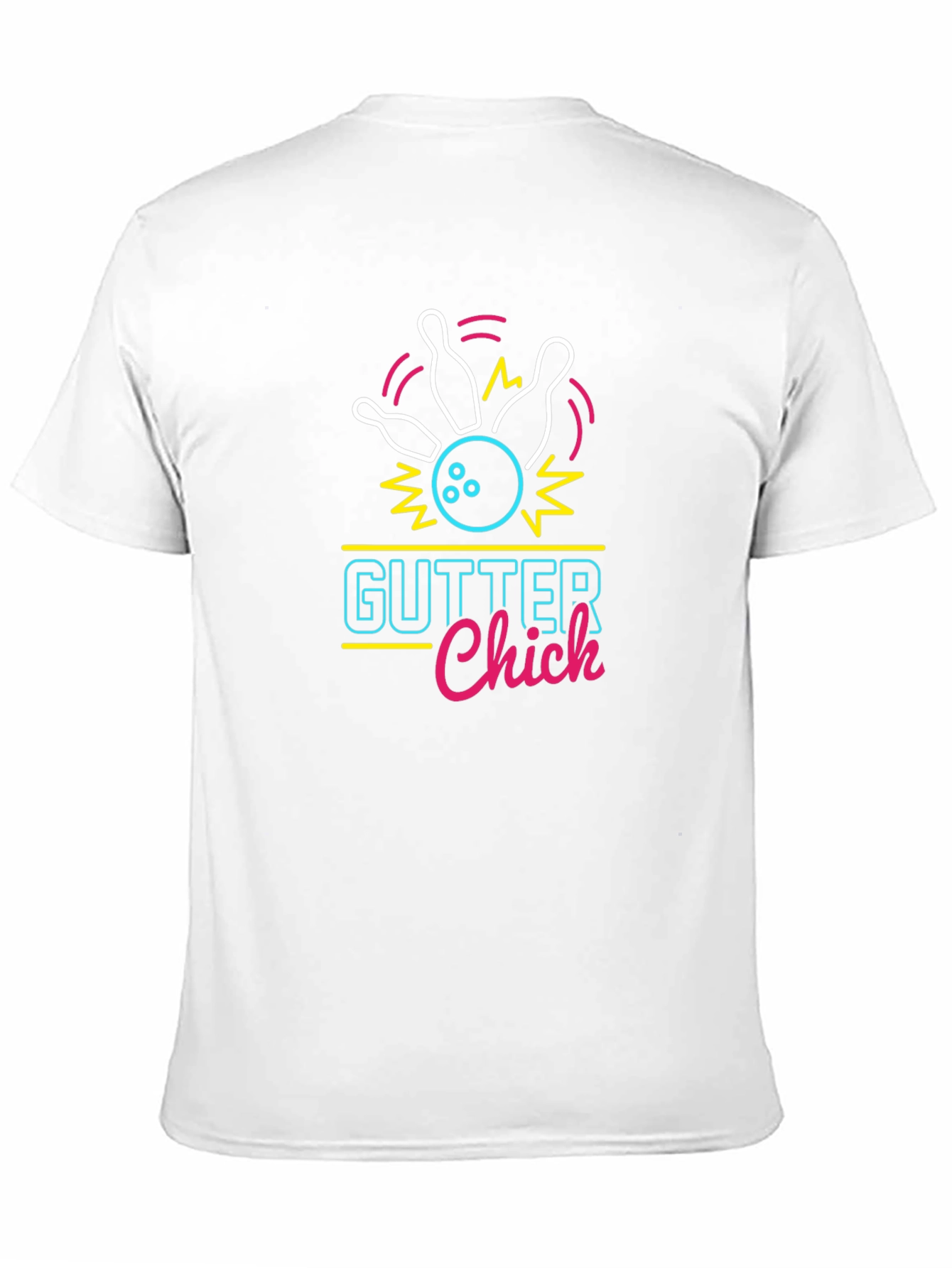 Gutter Chick Neon Bowling T-Shirt