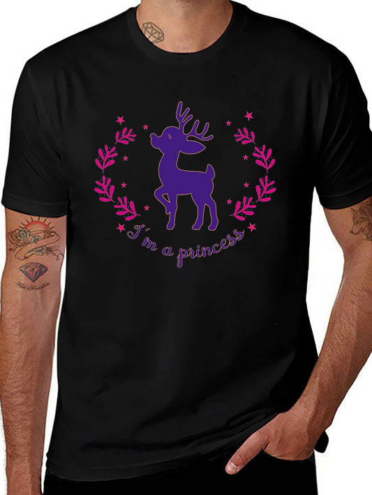 Im a Princess Deer Graphic T-Shirt
