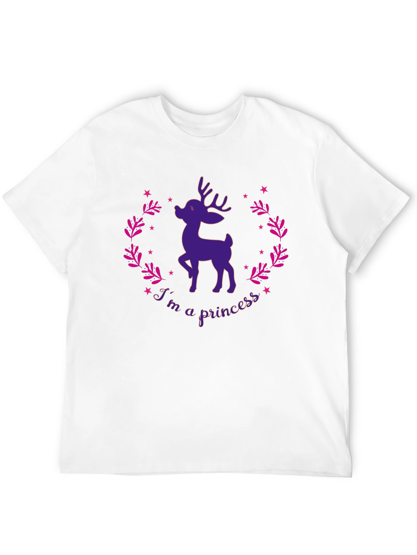 Im a Princess Deer Graphic T-Shirt