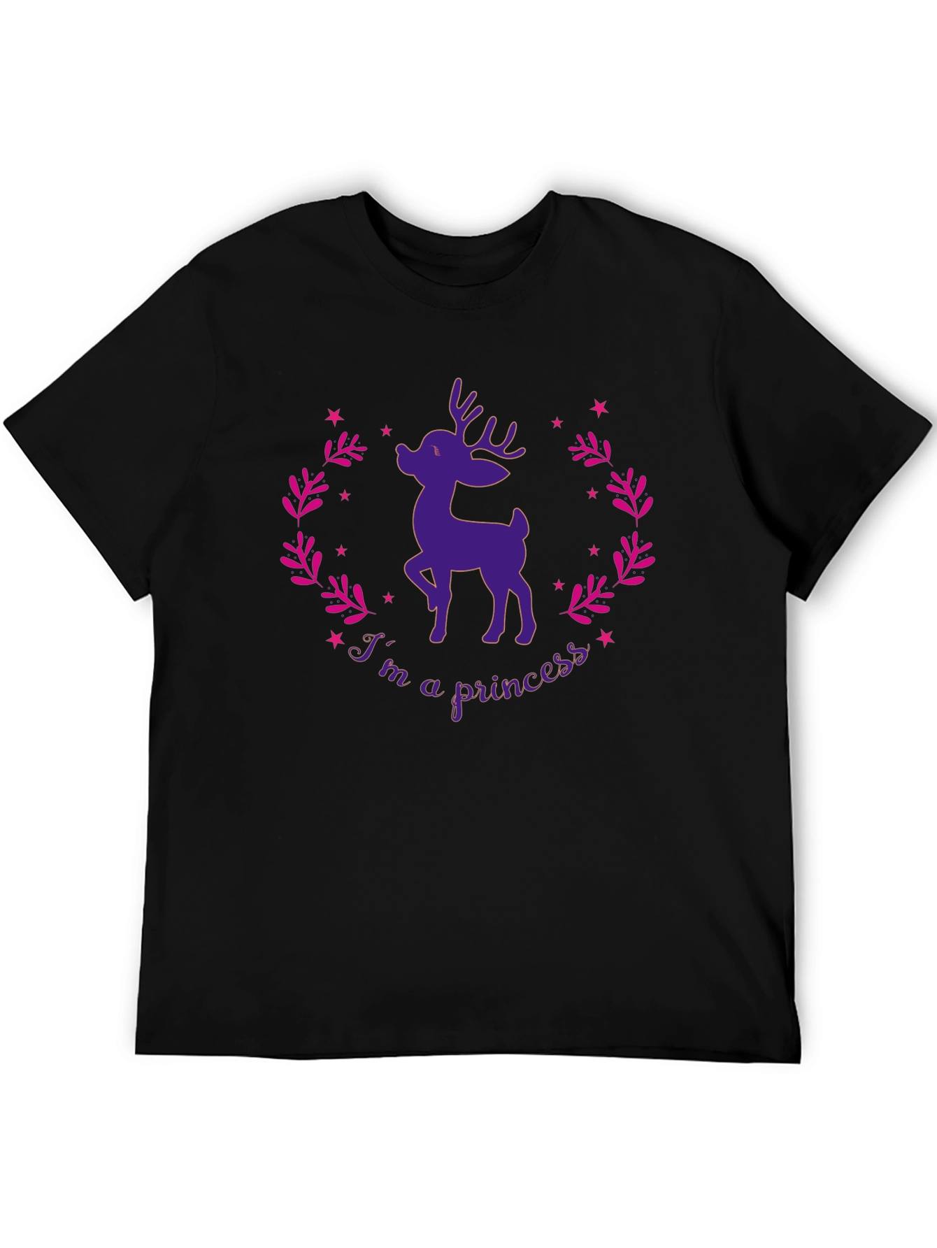Im a Princess Deer Graphic T-Shirt