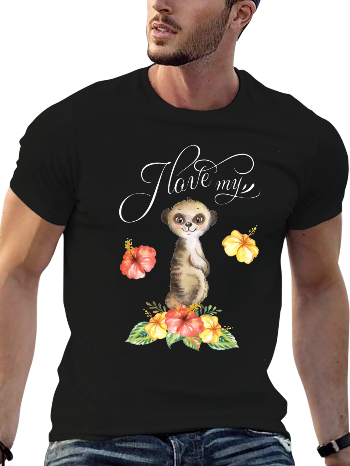 I Love My Meerkat T-Shirt
