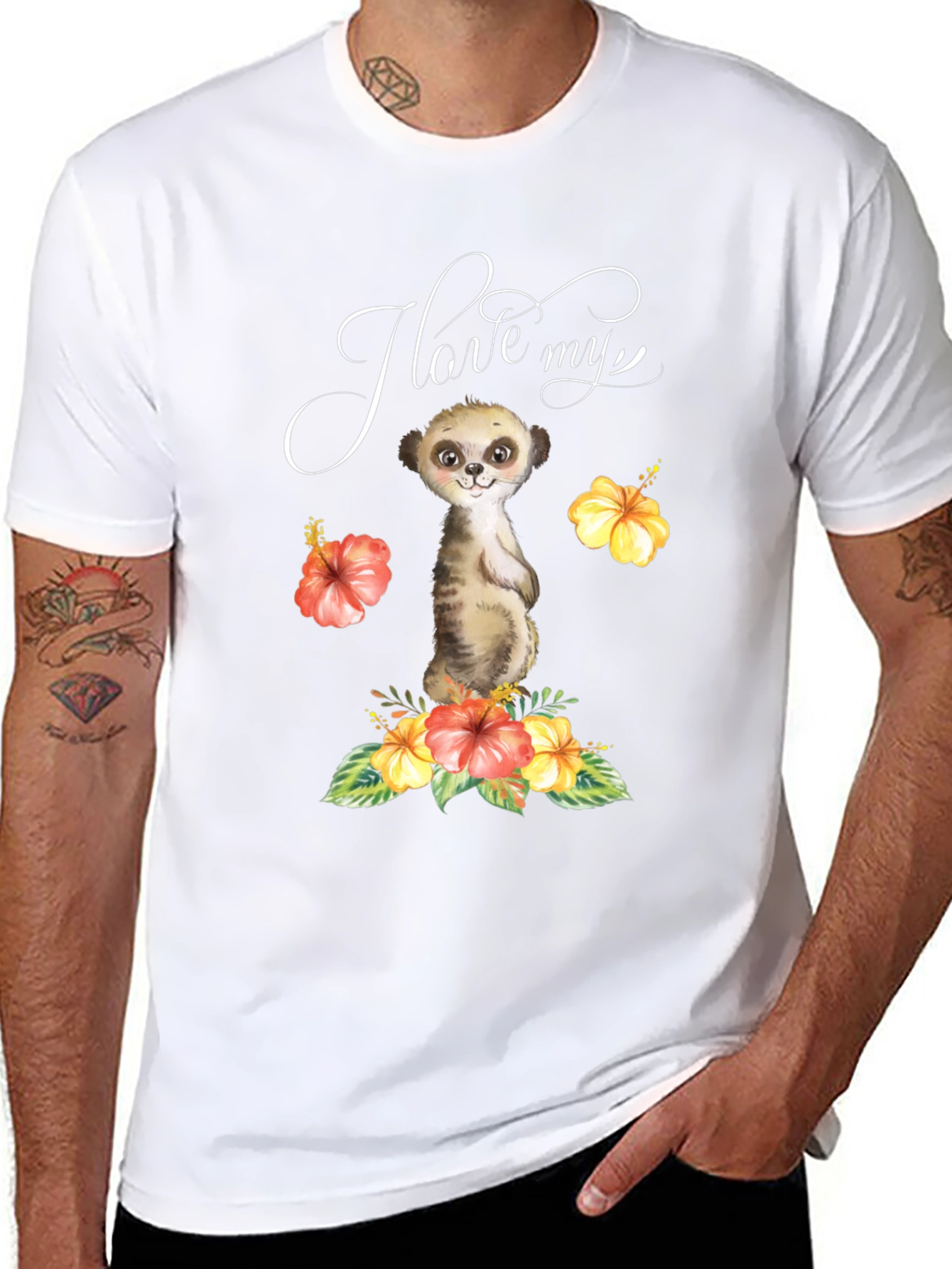 I Love My Meerkat T-Shirt