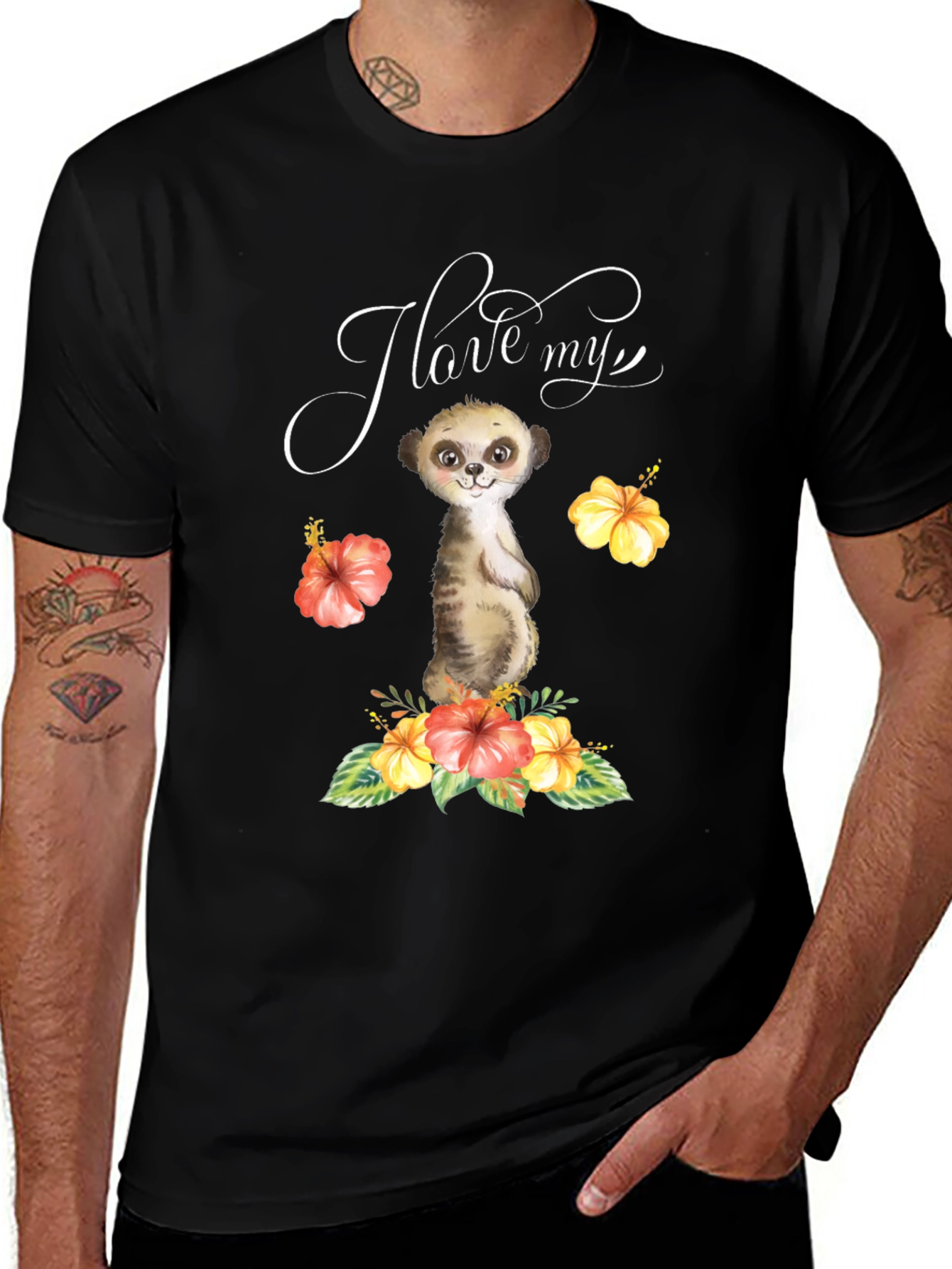 I Love My Meerkat T-Shirt