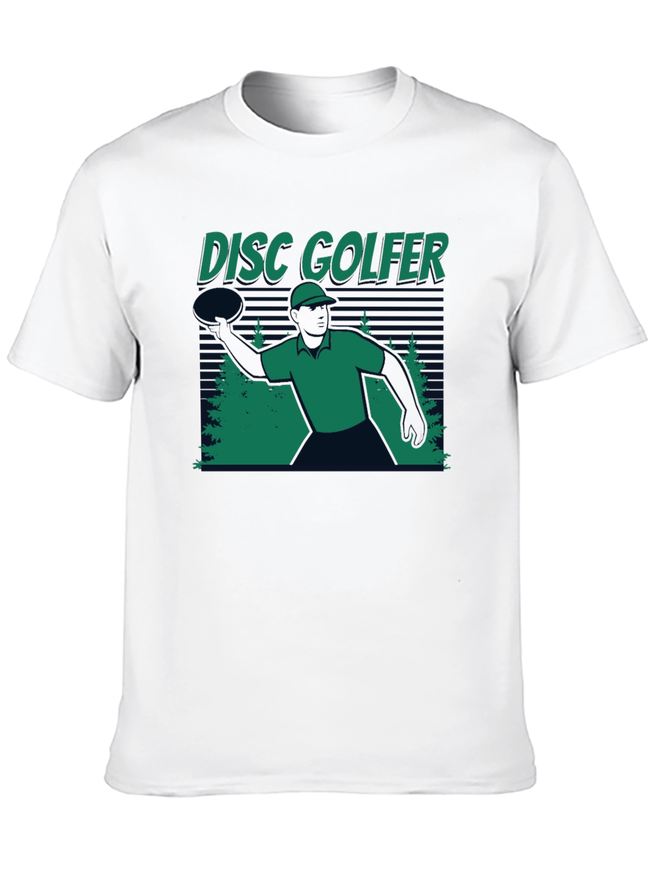 Disc Golfer T-Shirt - Black Tee