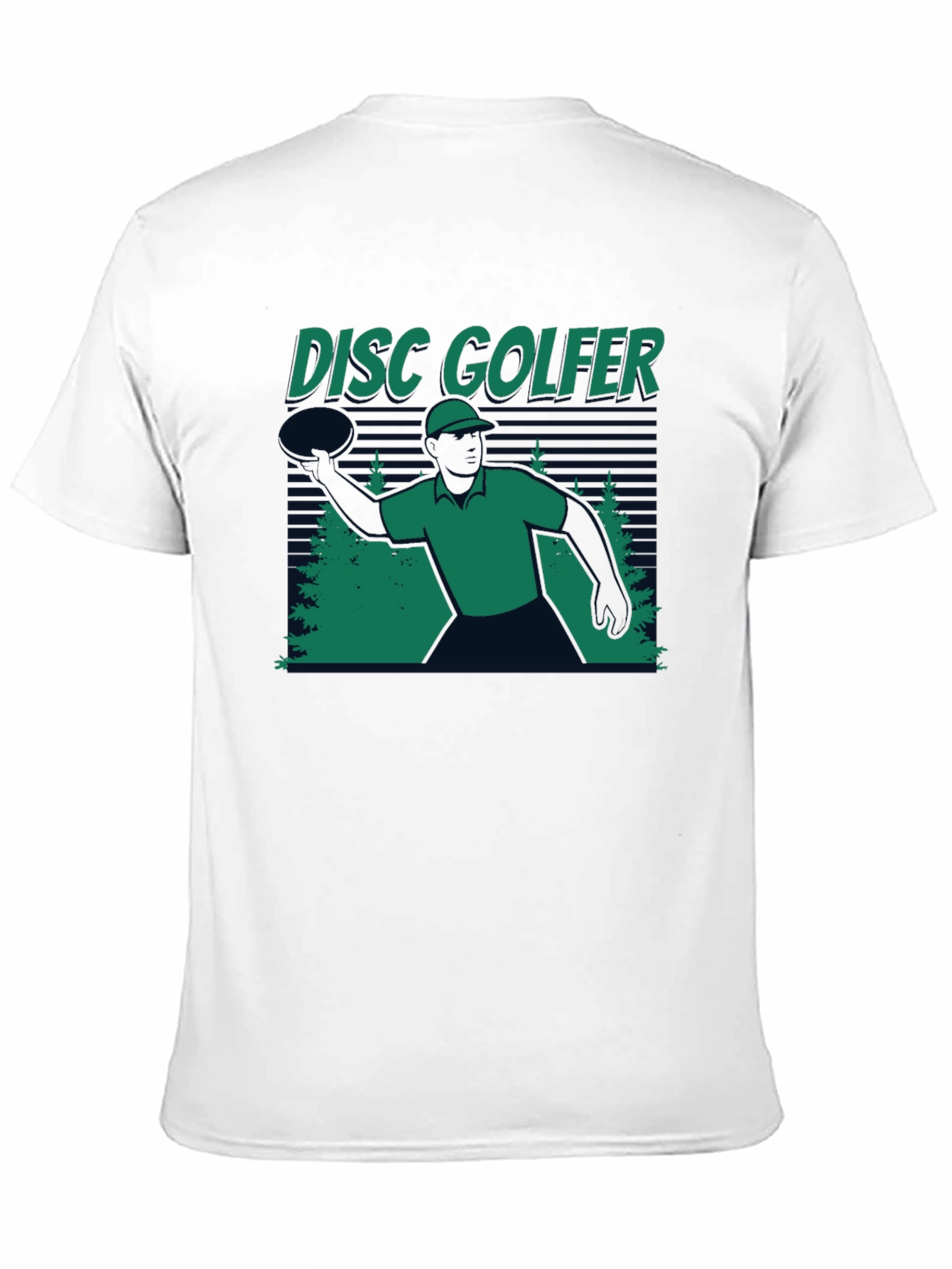 Disc Golfer T-Shirt - Black Tee