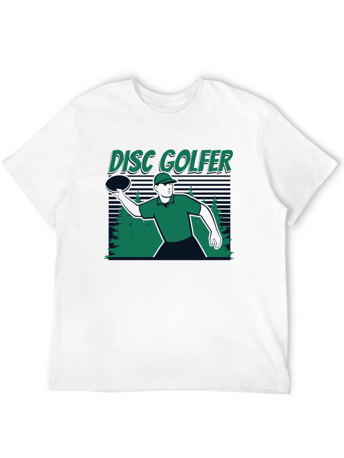 Disc Golfer T-Shirt - Black Tee