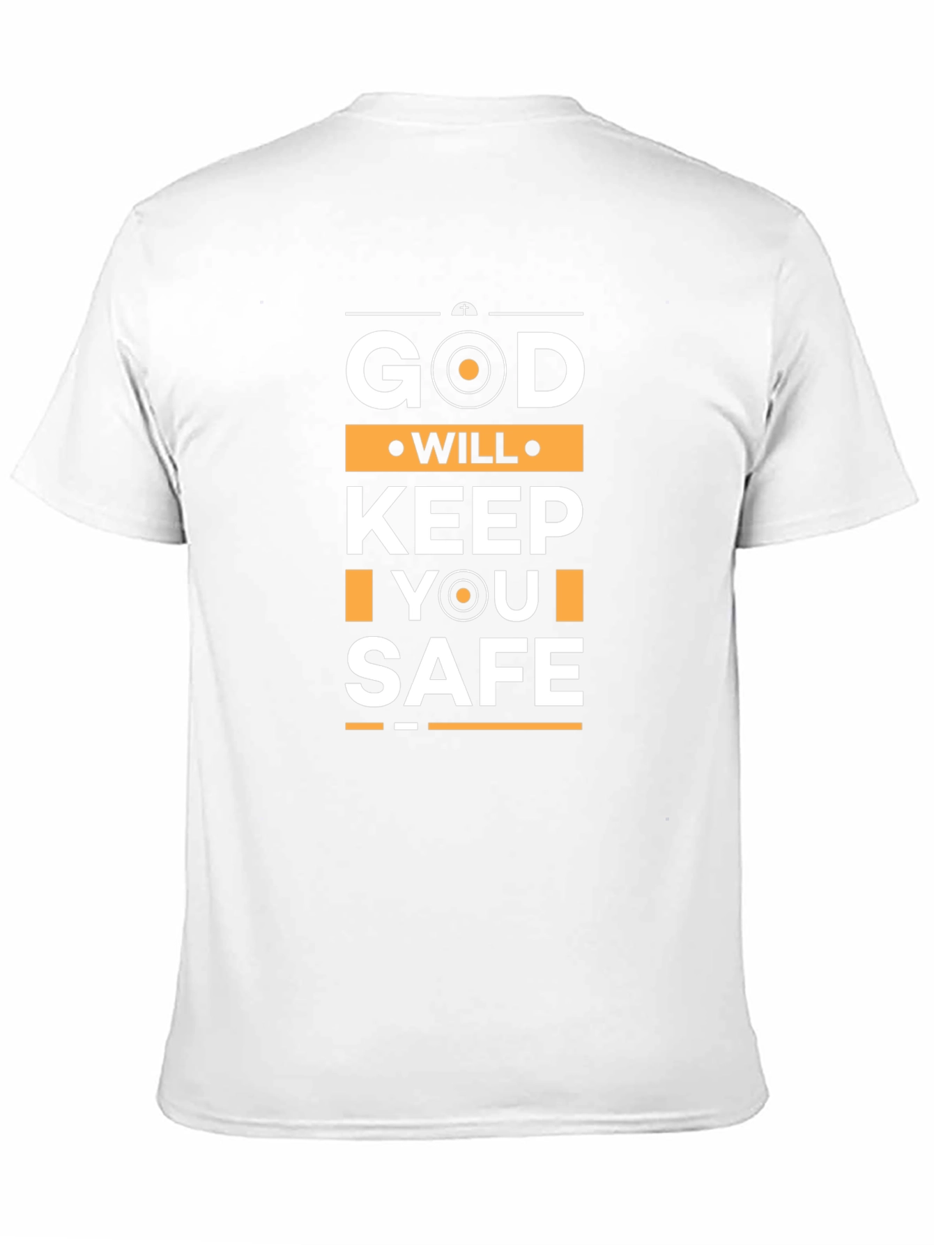 God Will Keep You Safe Black T-Shirt