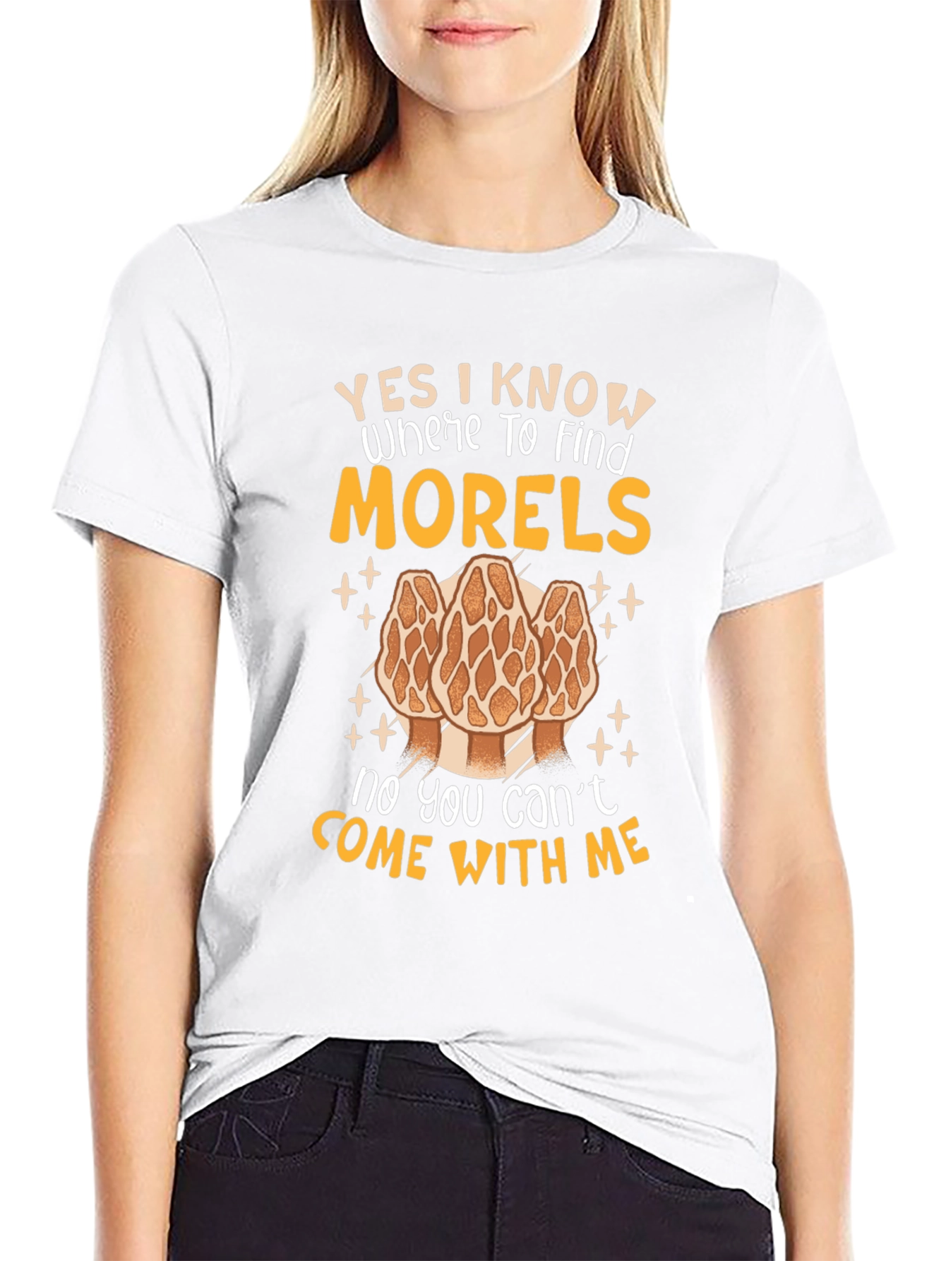 Morel Mushroom Hunting T-Shirt - Funny Graphic Tee