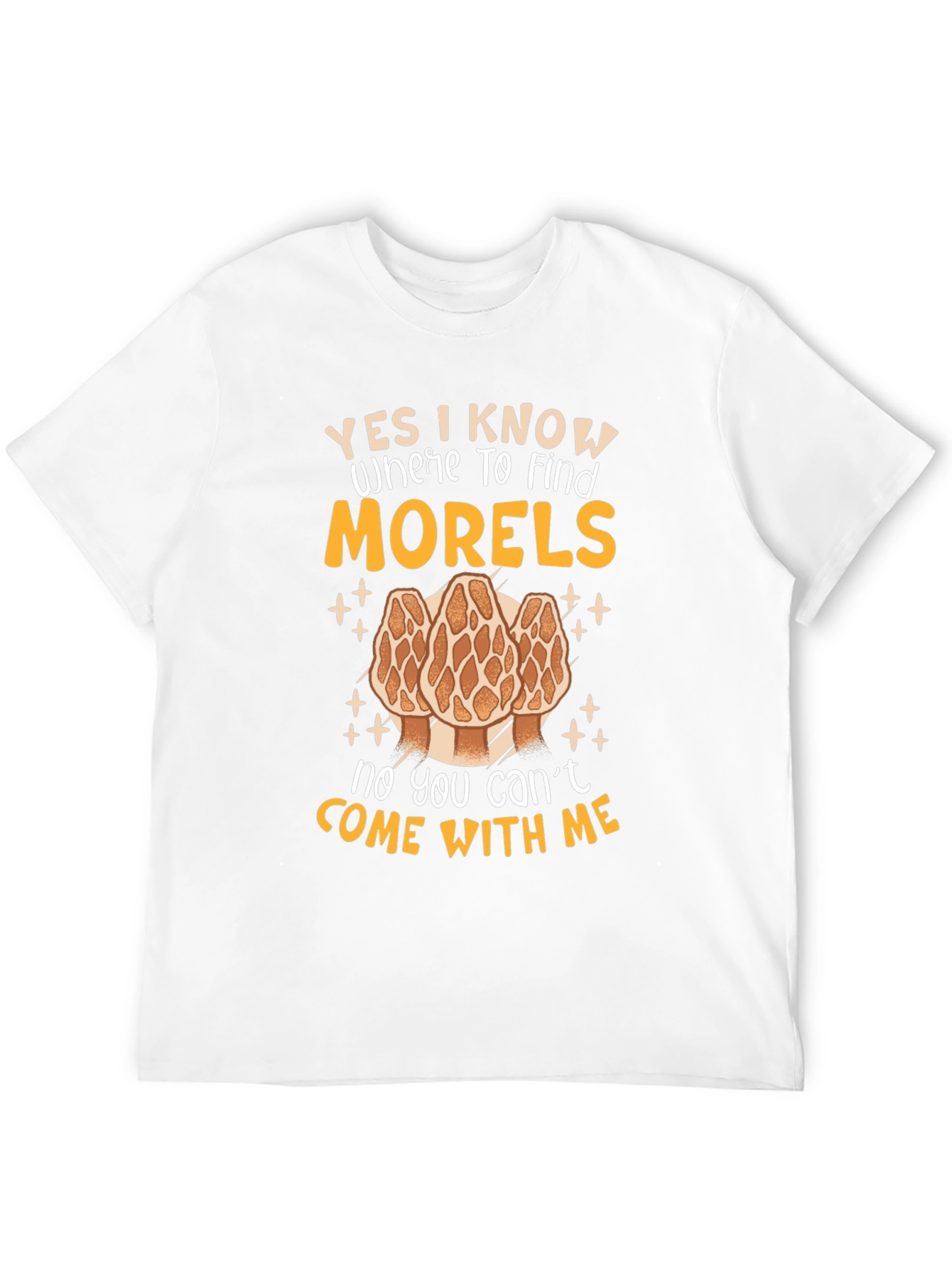 Morel Mushroom Hunting T-Shirt - Funny Graphic Tee