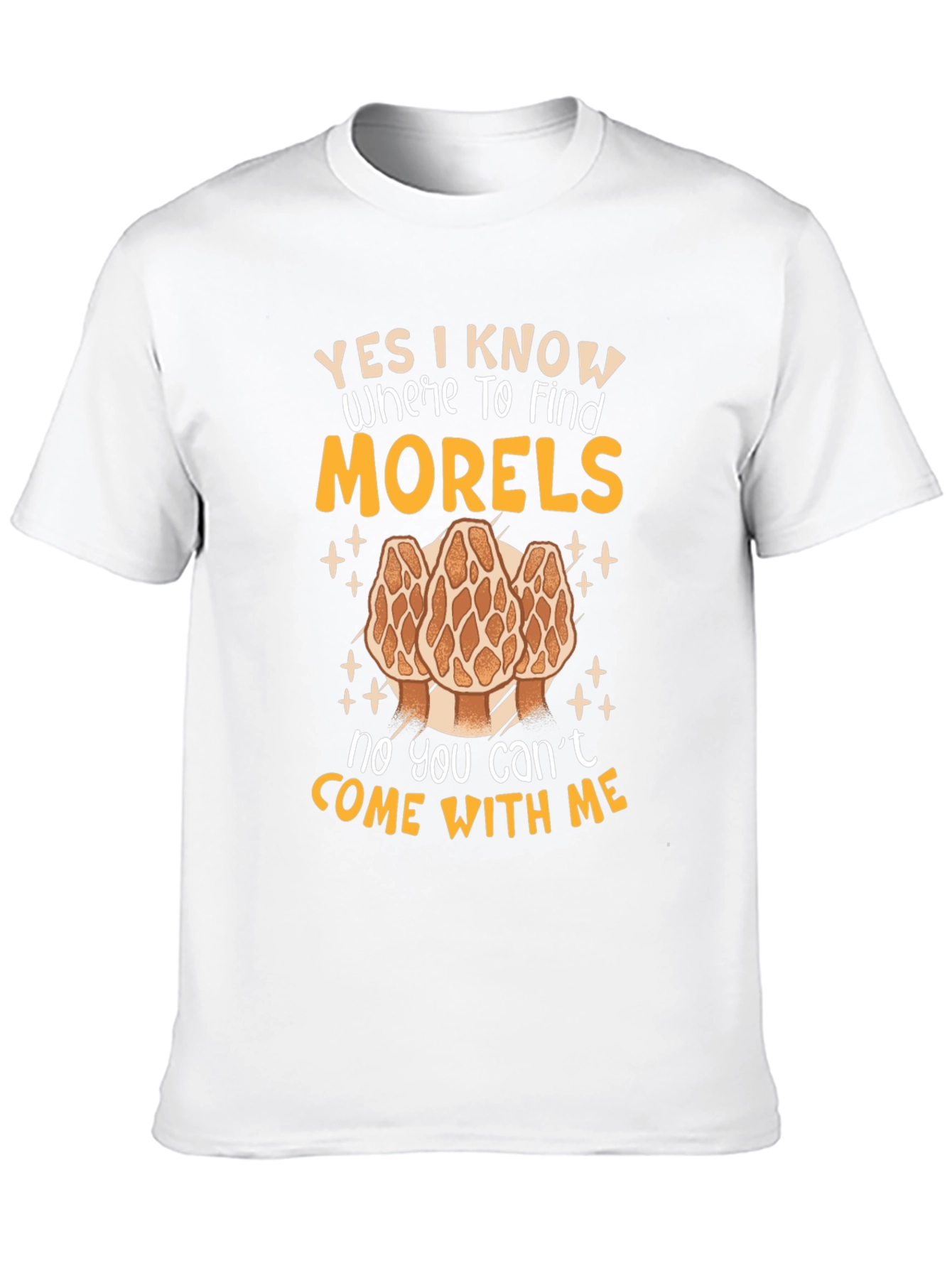 Morel Mushroom Hunting T-Shirt - Funny Graphic Tee