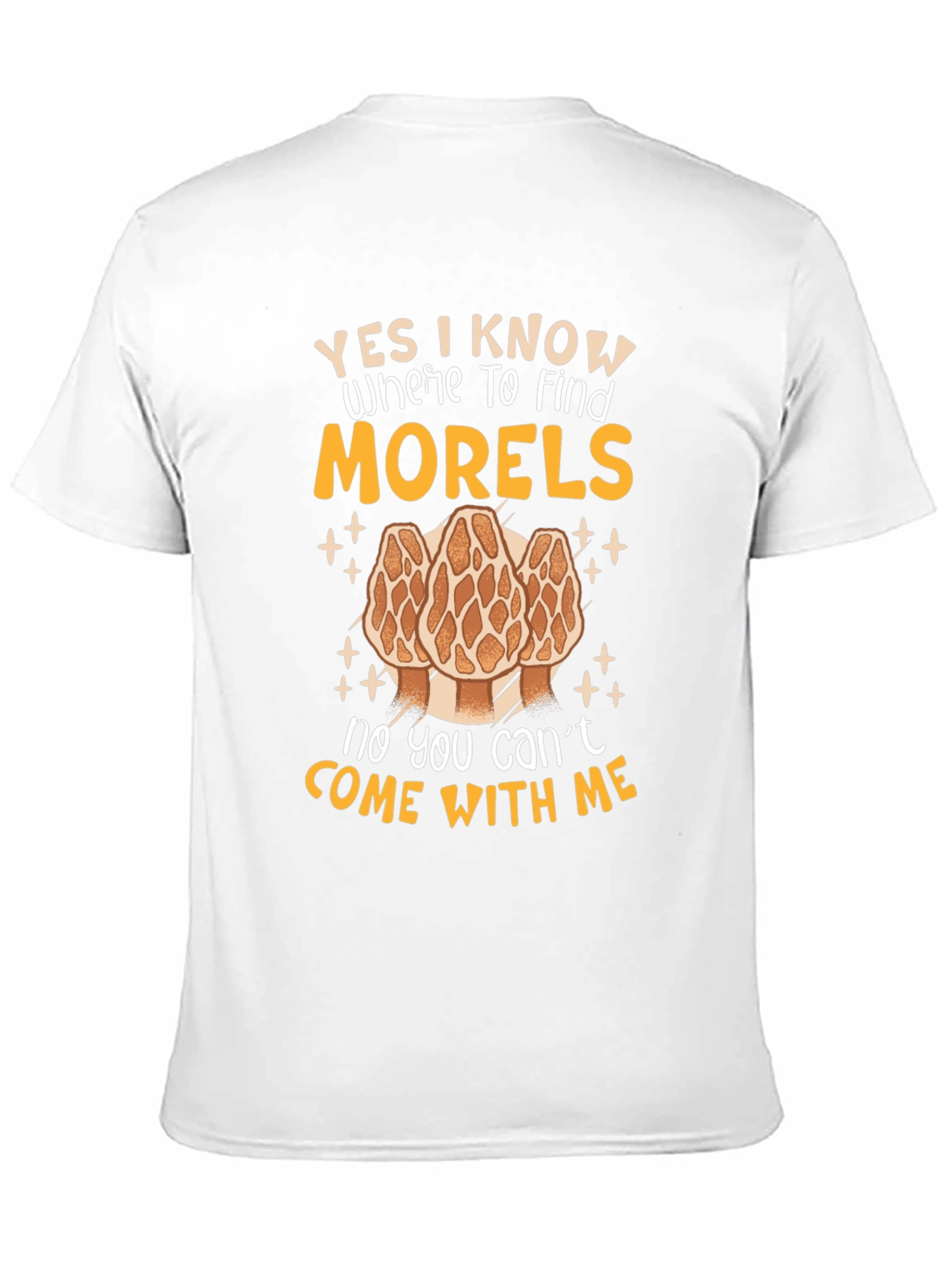 Morel Mushroom Hunting T-Shirt - Funny Graphic Tee