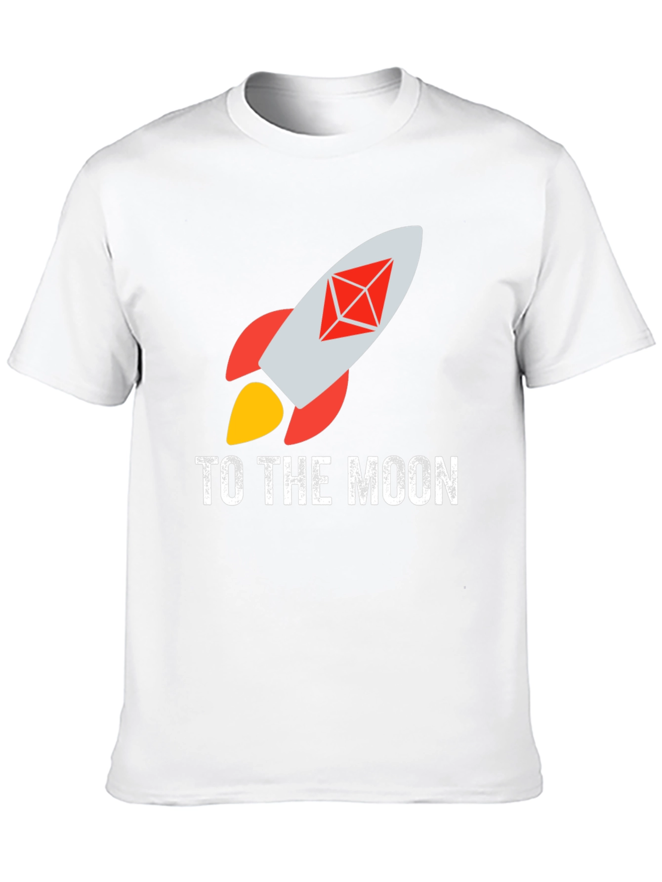 Ethereum Rocket to the Moon T-Shirt Crypto