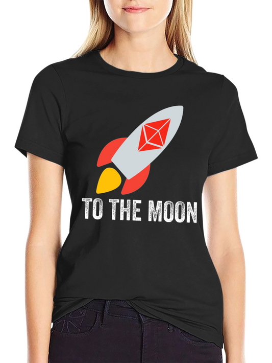 Ethereum Rocket to the Moon T-Shirt Crypto