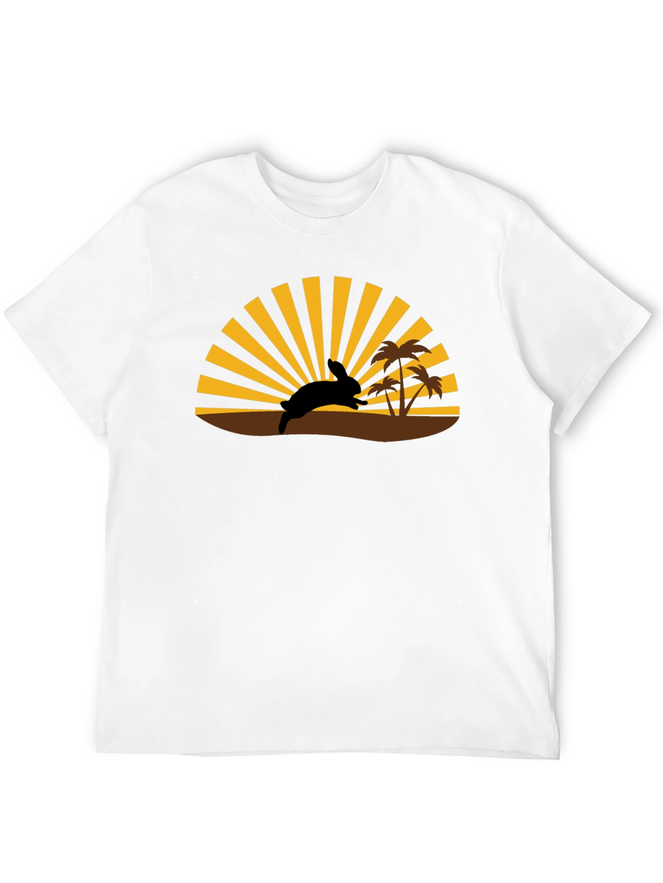 Island Sunset Rabbit T-Shirt