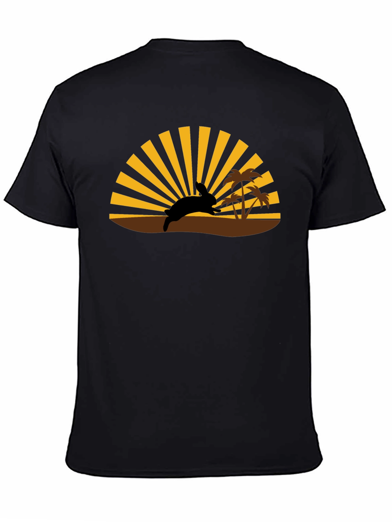 Island Sunset Rabbit T-Shirt