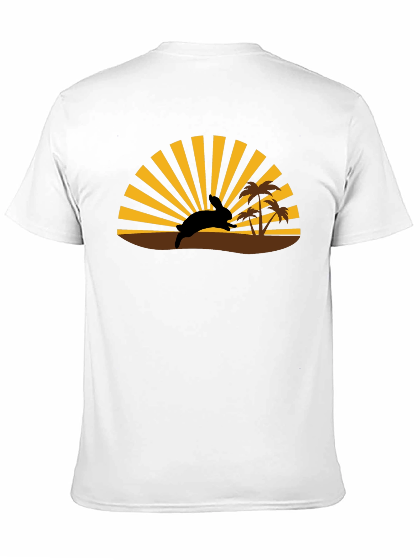 Island Sunset Rabbit T-Shirt