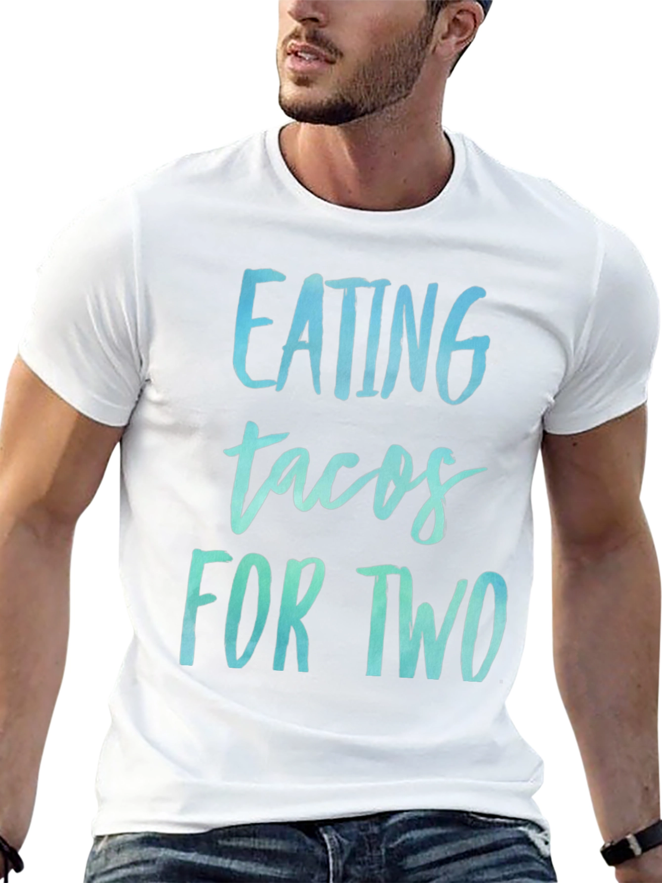 Eating Tacos For Two Pregnancy Shirt