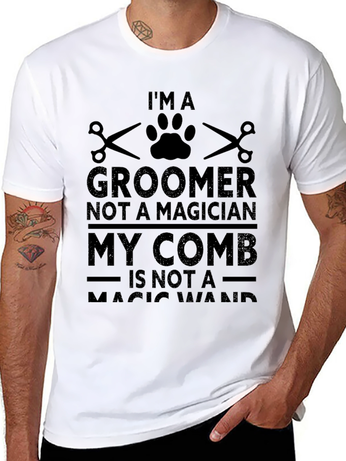 Im a Groomer T-Shirt - Funny Pet Grooming Tee