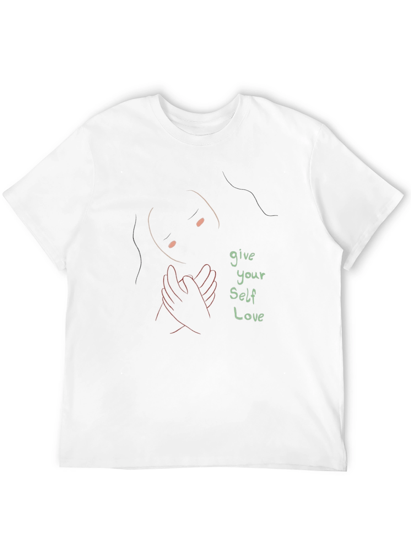 Give Yourself Love Graphic Tee - Black