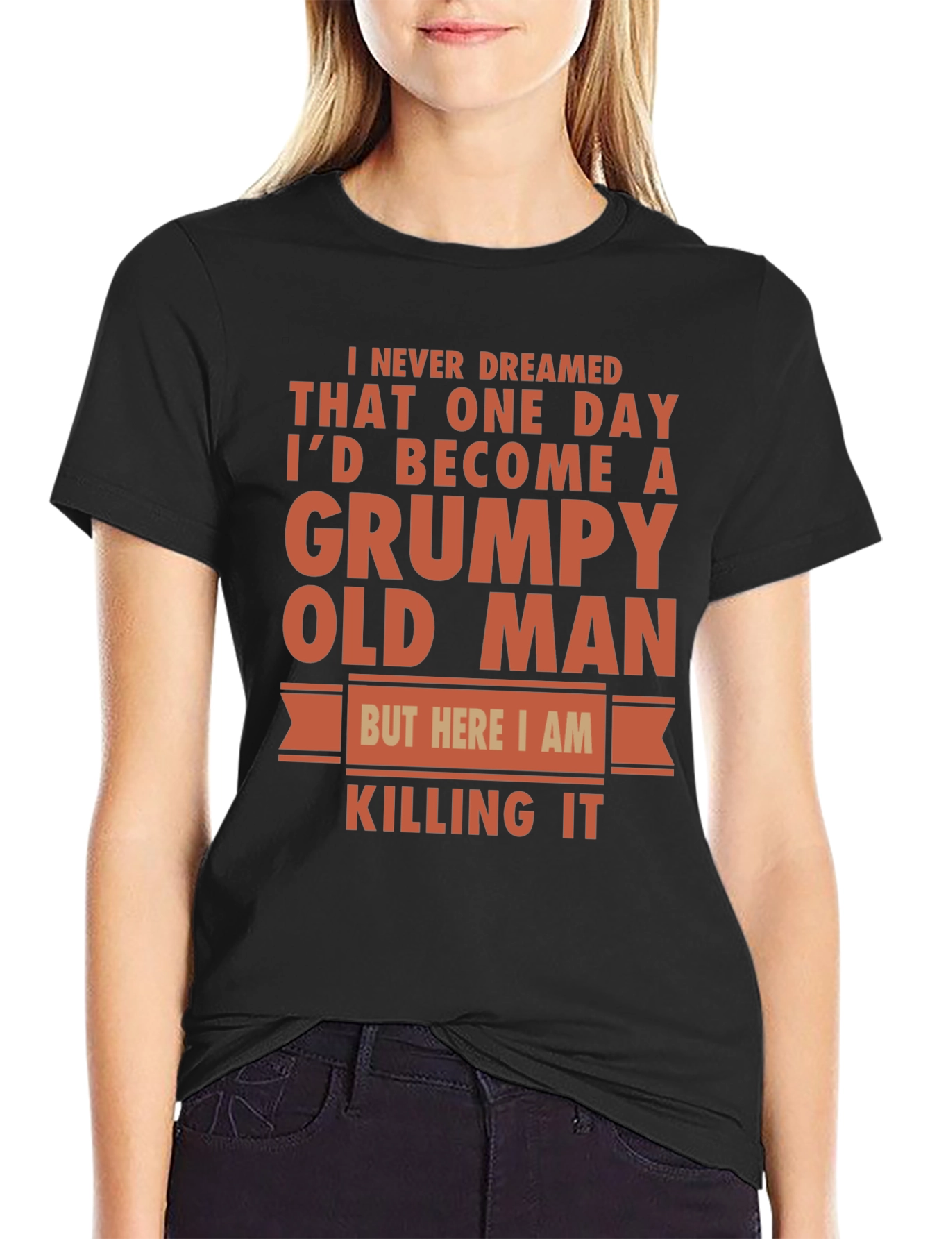 Grumpy Old Man T-Shirt - Funny Novelty Tee