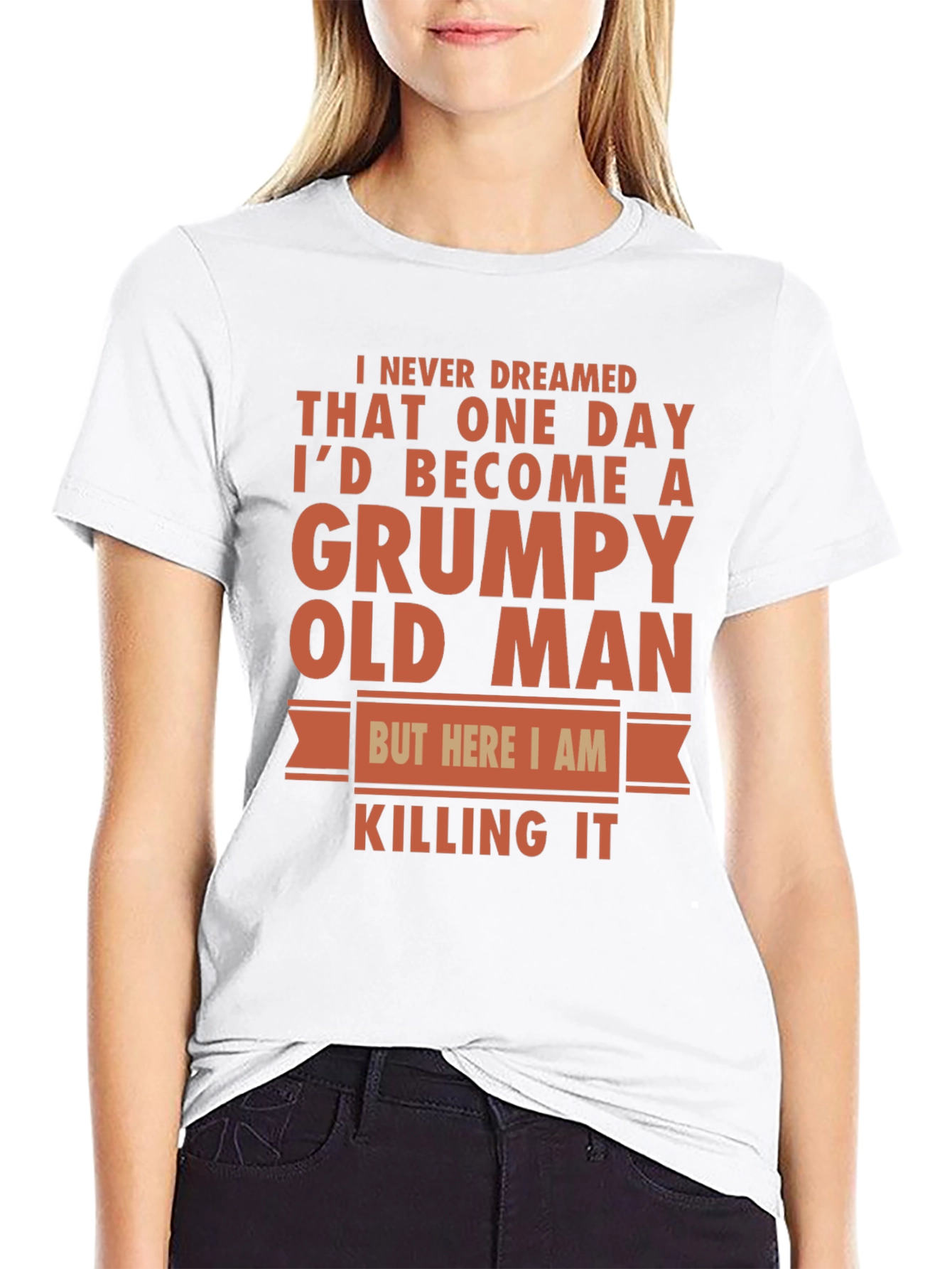 Grumpy Old Man T-Shirt - Funny Novelty Tee
