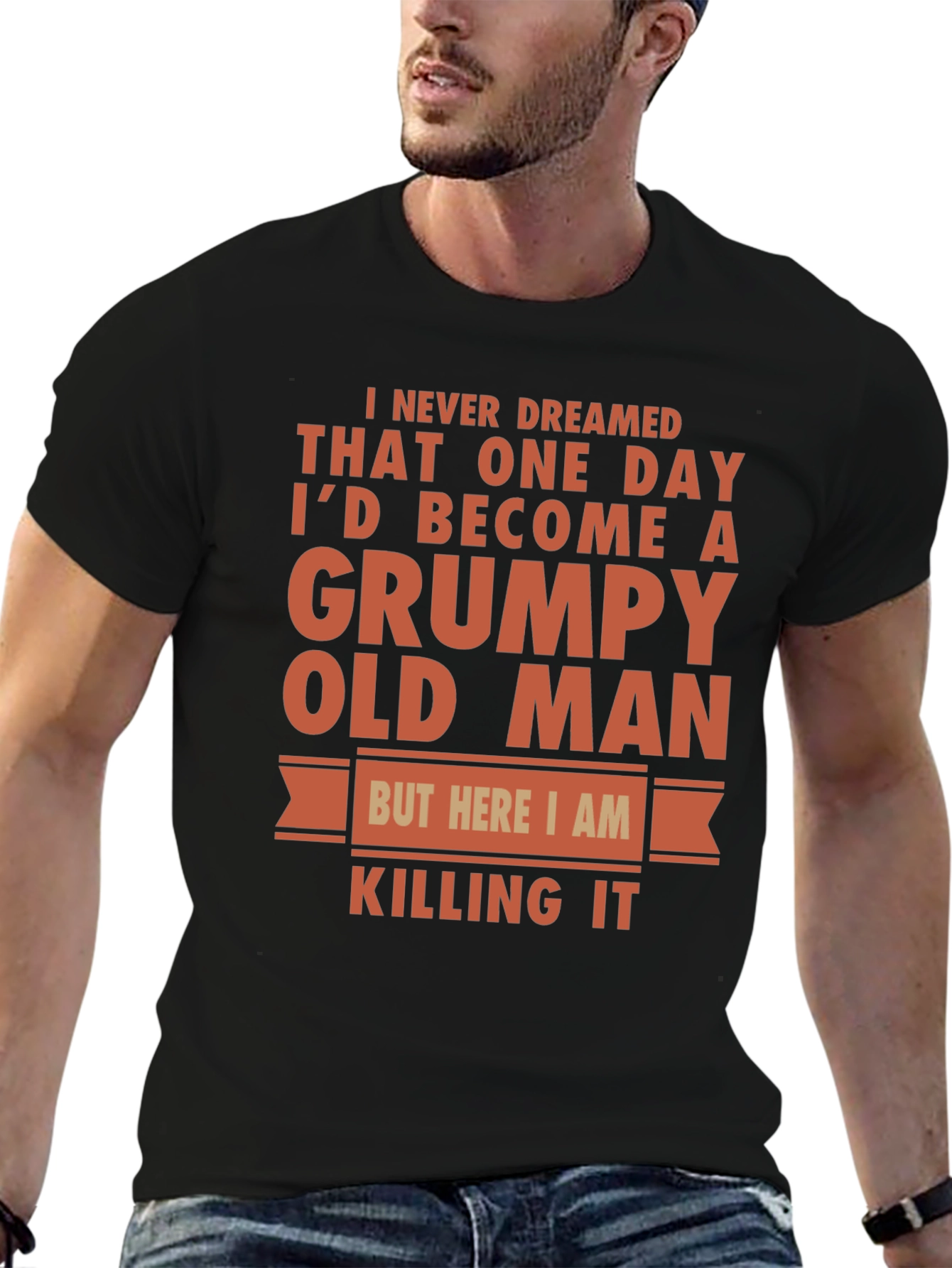Grumpy Old Man T-Shirt - Funny Novelty Tee
