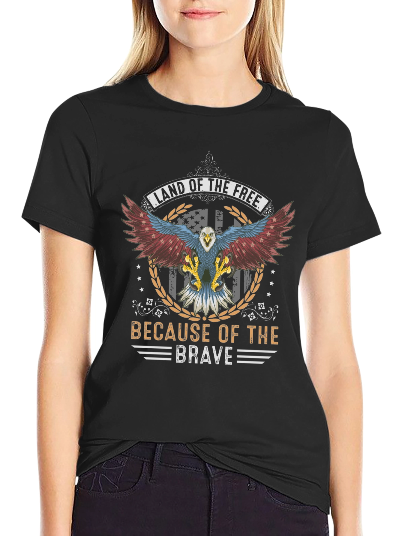 Land of the Free Graphic T-Shirt