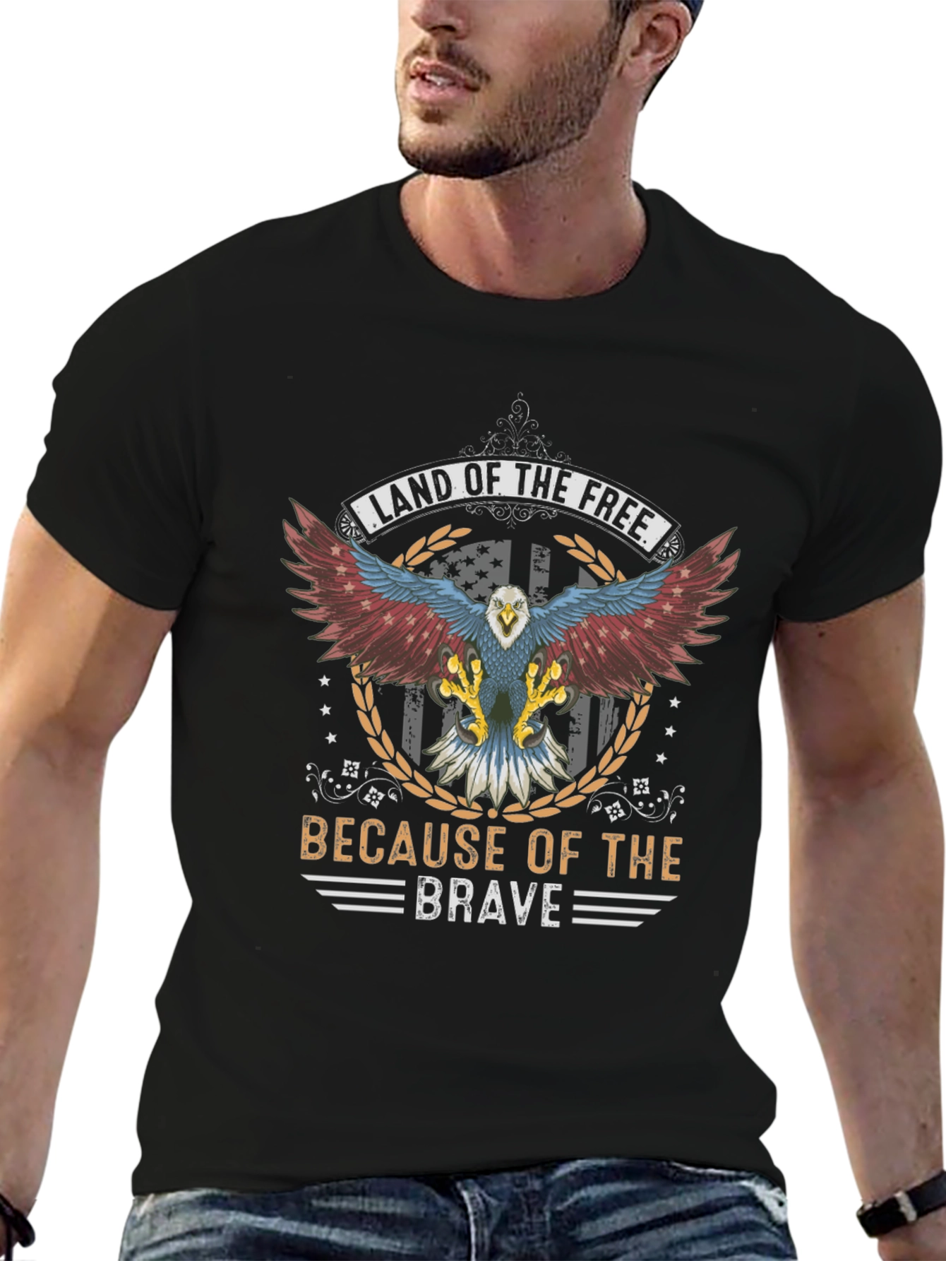 Land of the Free Graphic T-Shirt