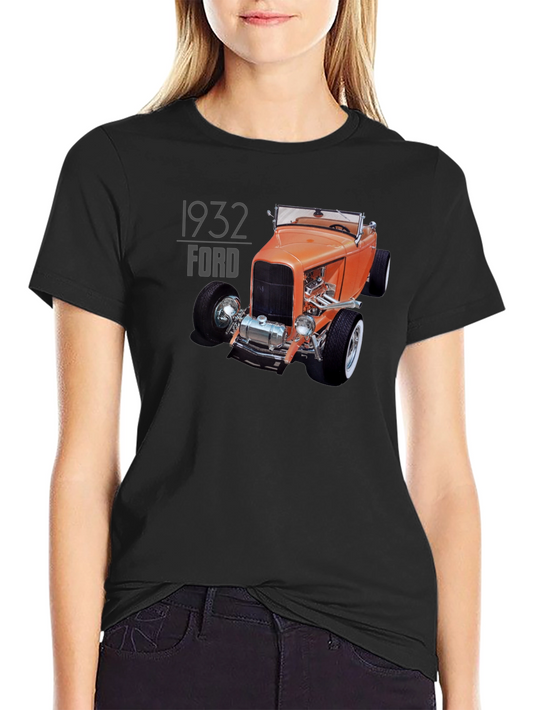 1932 Ford Hot Rod Graphic Tee - Classic Car Shirt