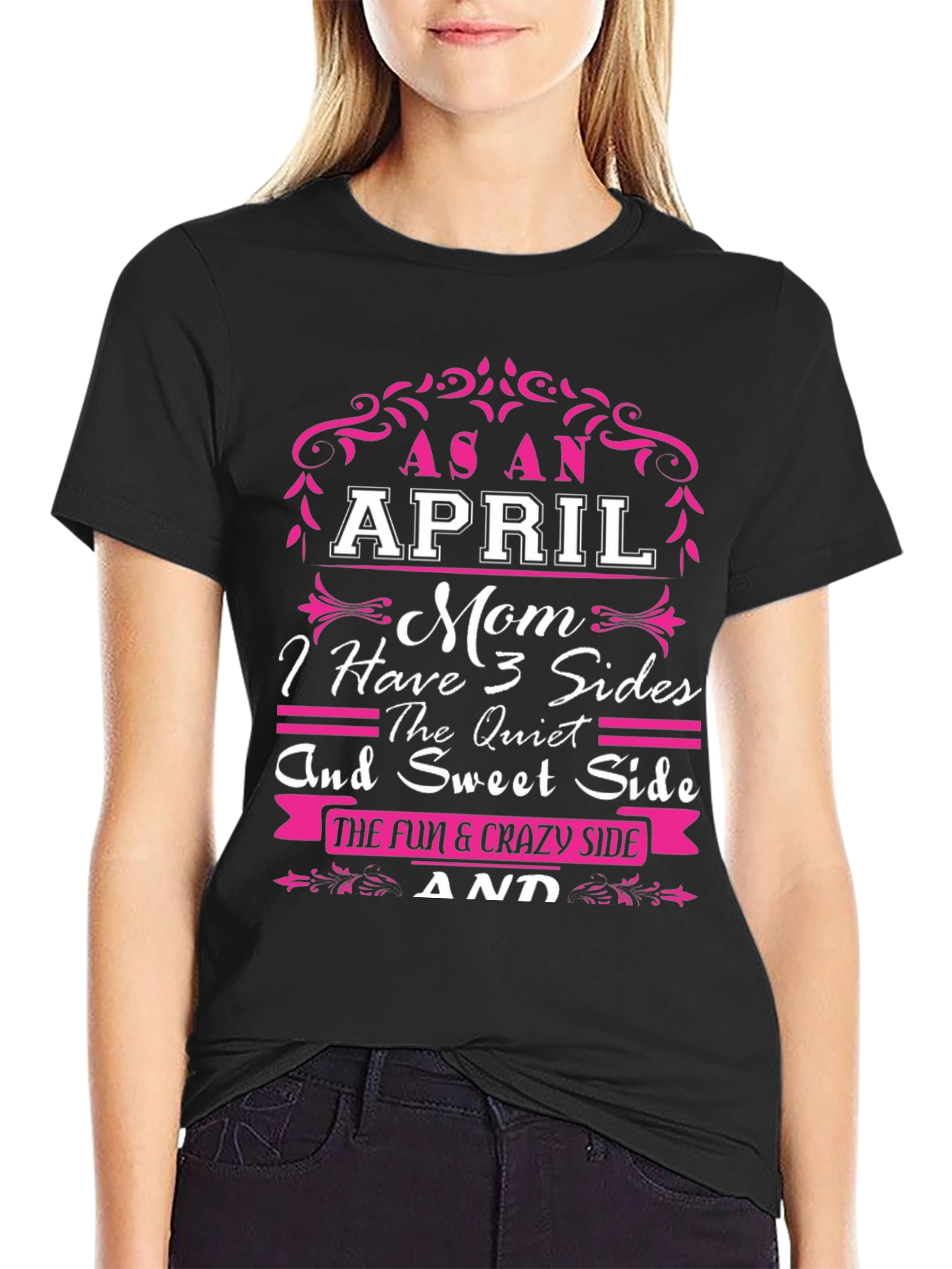 As An April Mom T-Shirt