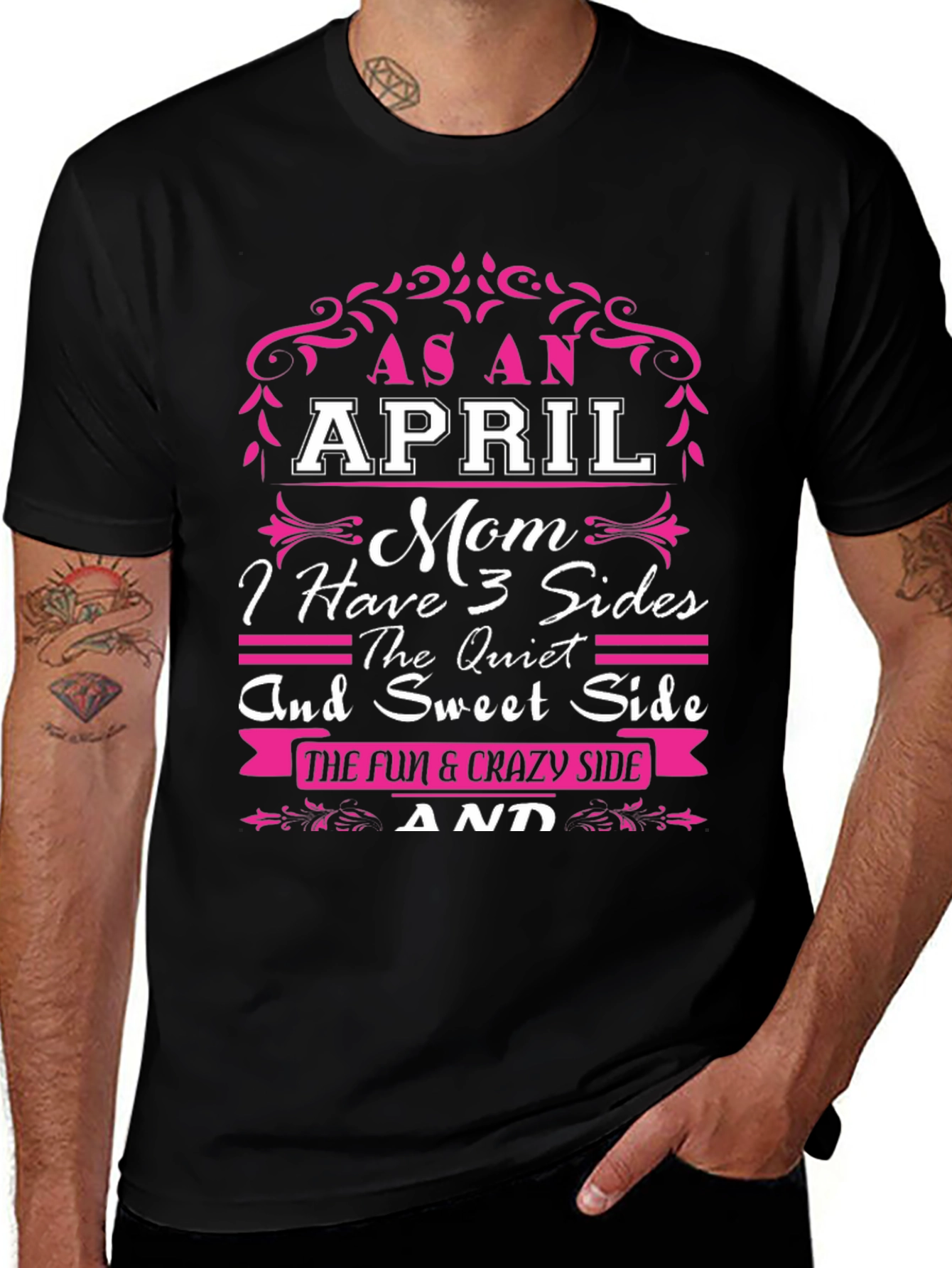 As An April Mom T-Shirt