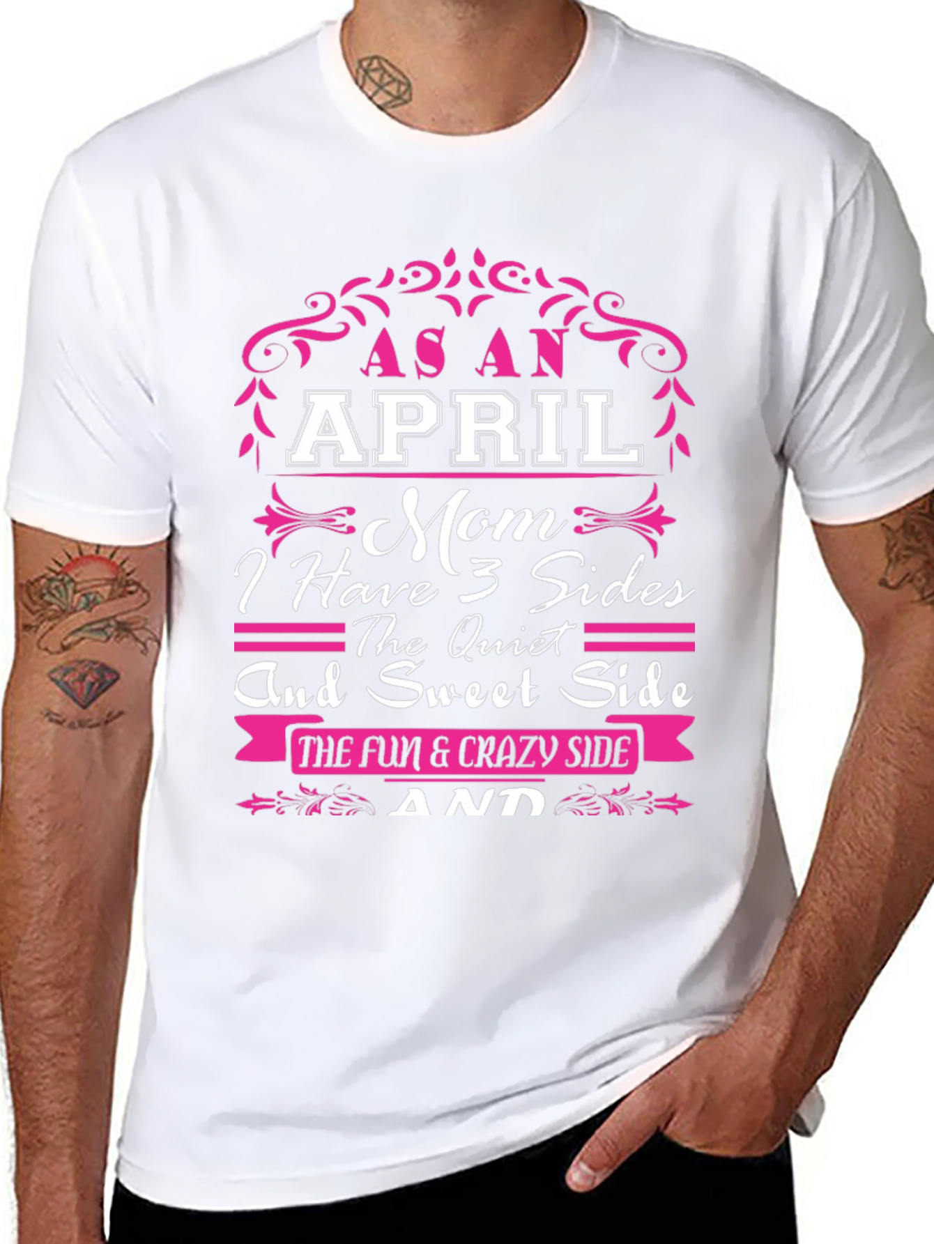 As An April Mom T-Shirt