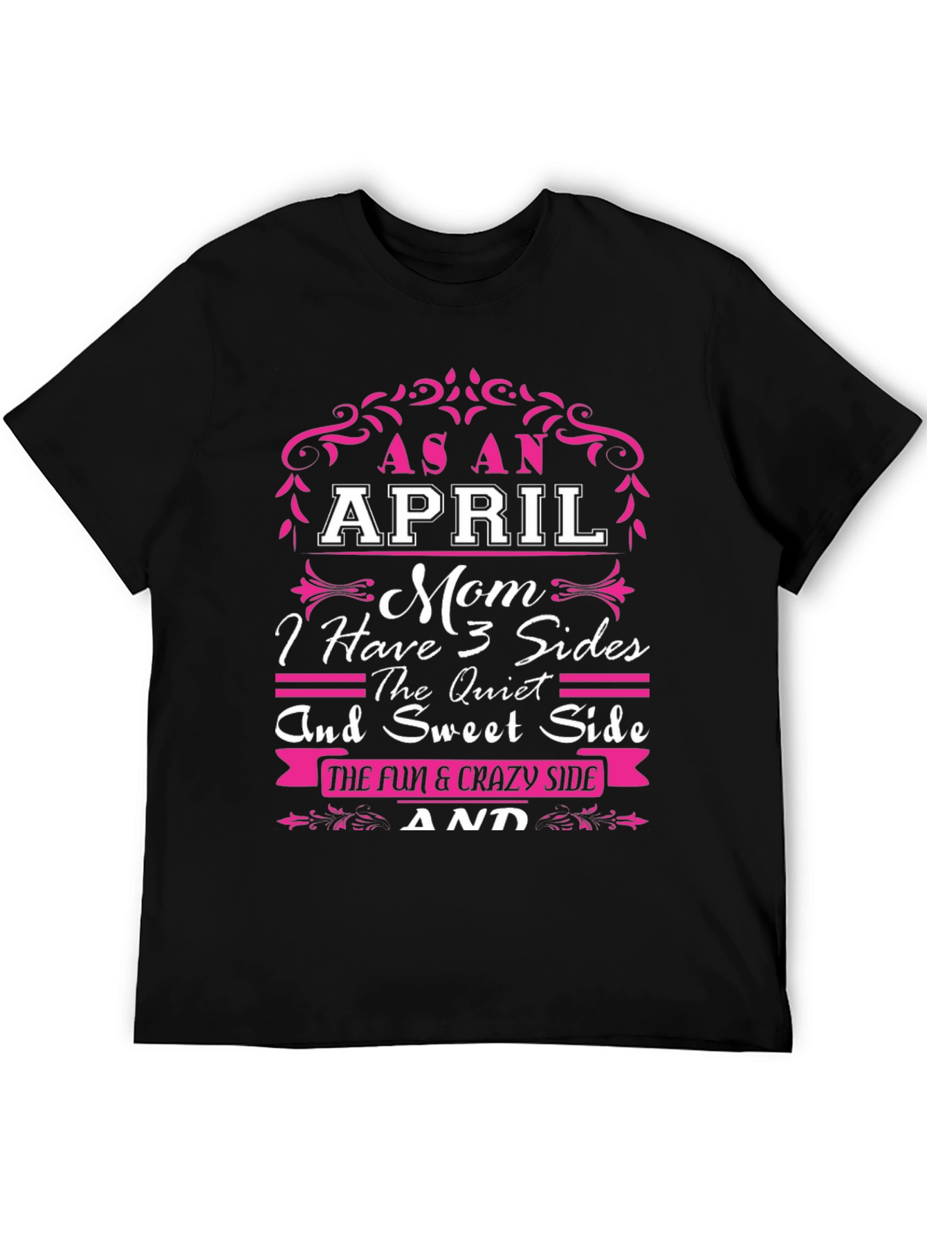 As An April Mom T-Shirt
