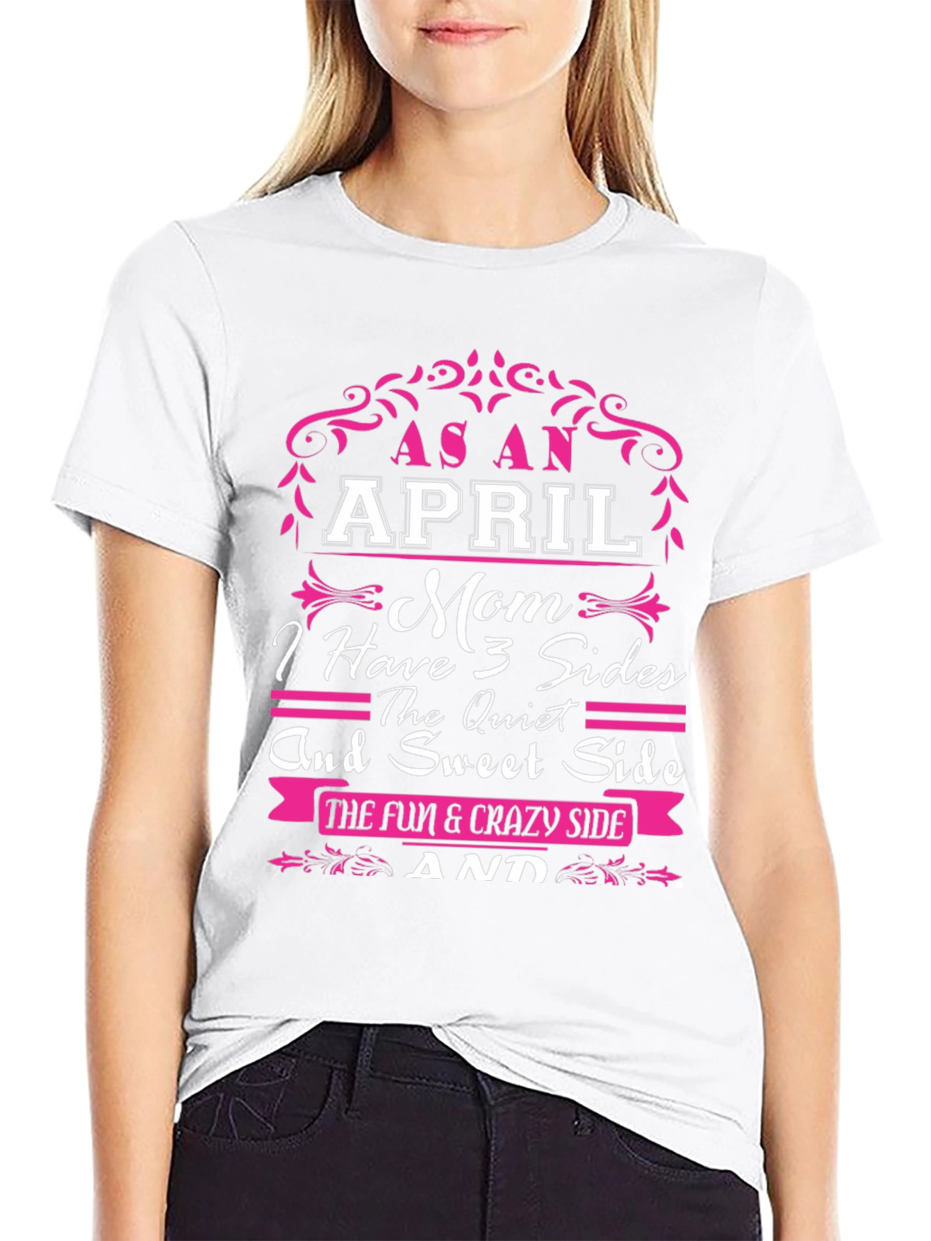 As An April Mom T-Shirt