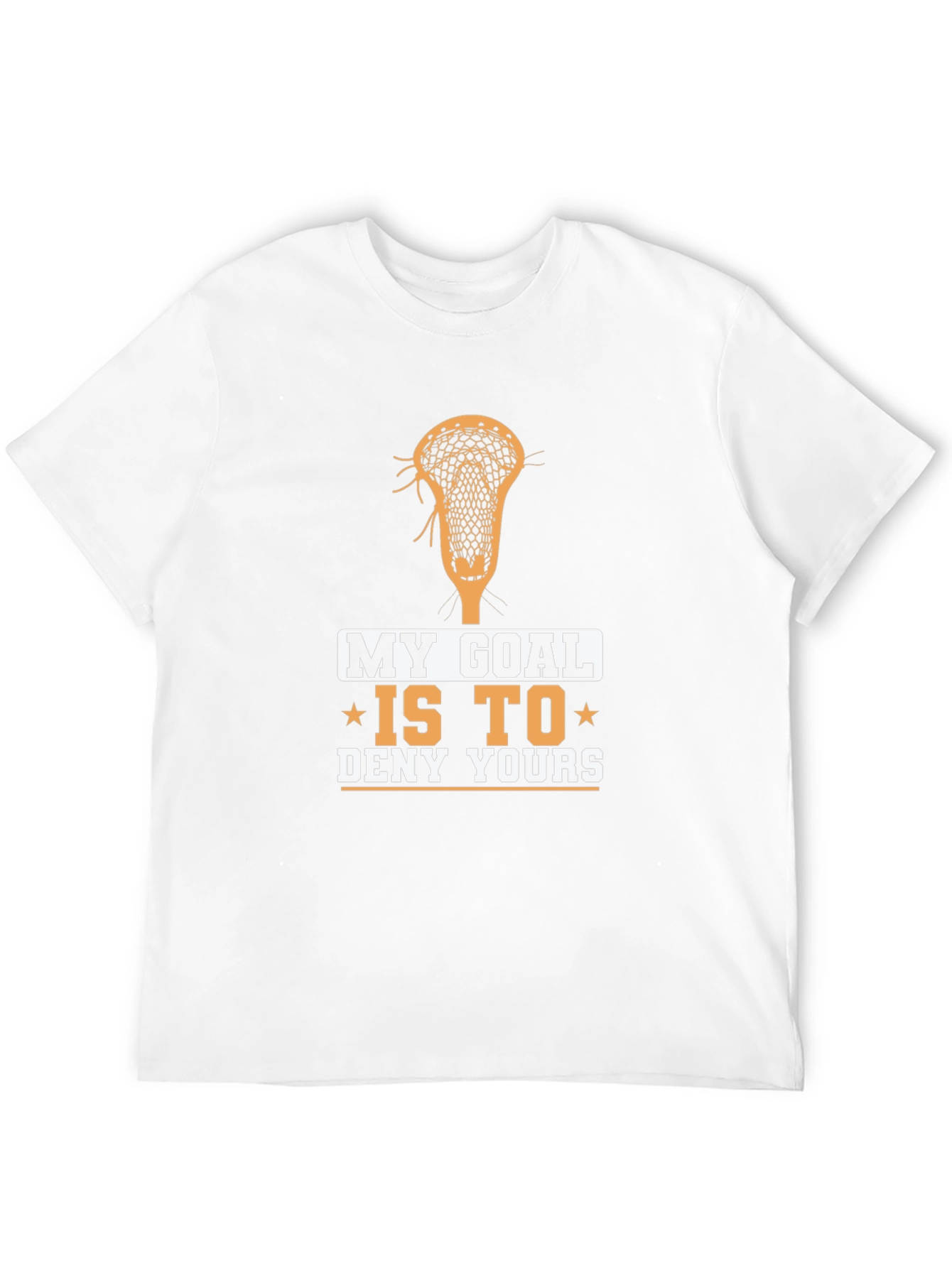 Lacrosse Goal T-Shirt - Deny Yours!