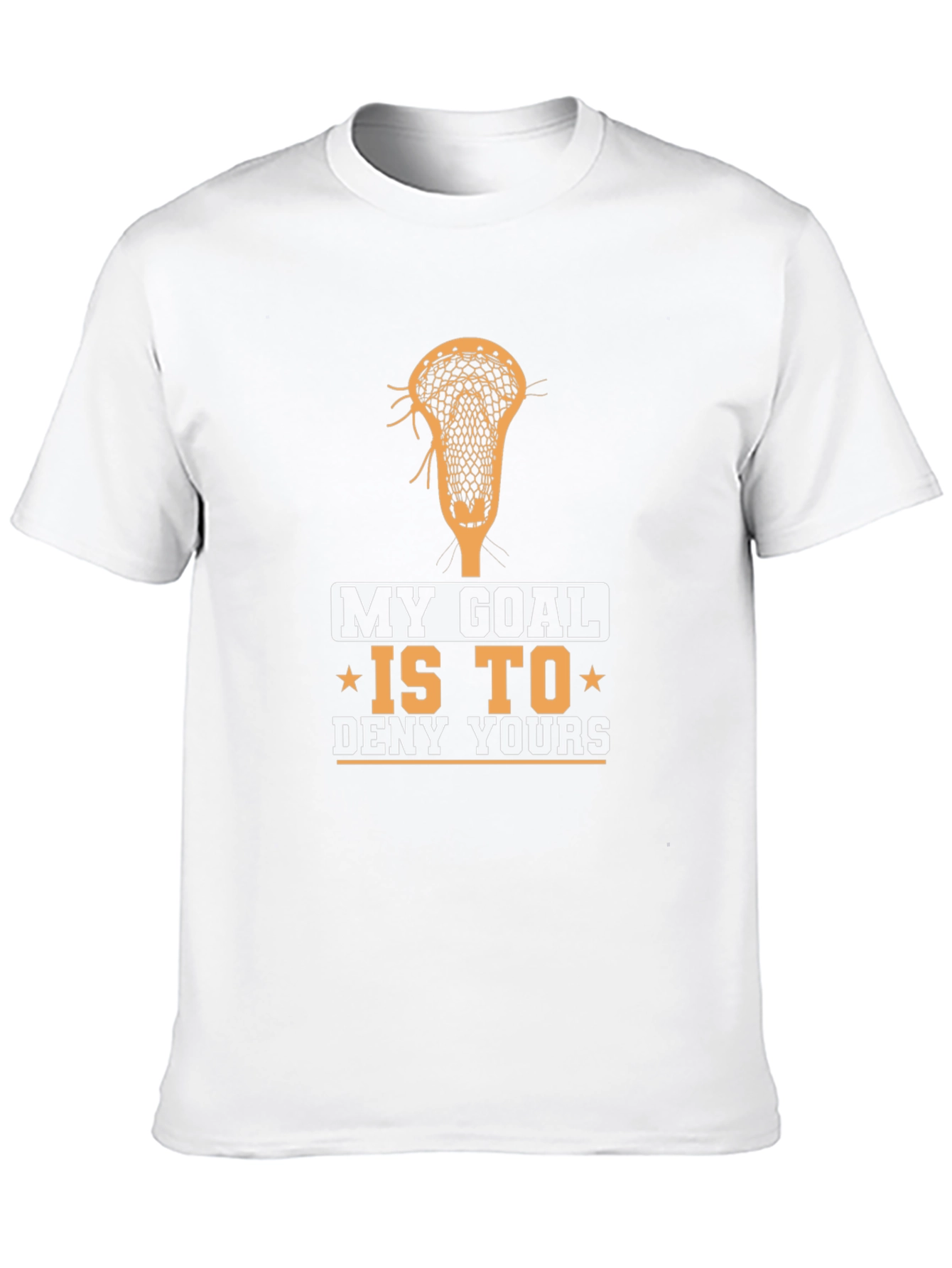 Lacrosse Goal T-Shirt - Deny Yours!