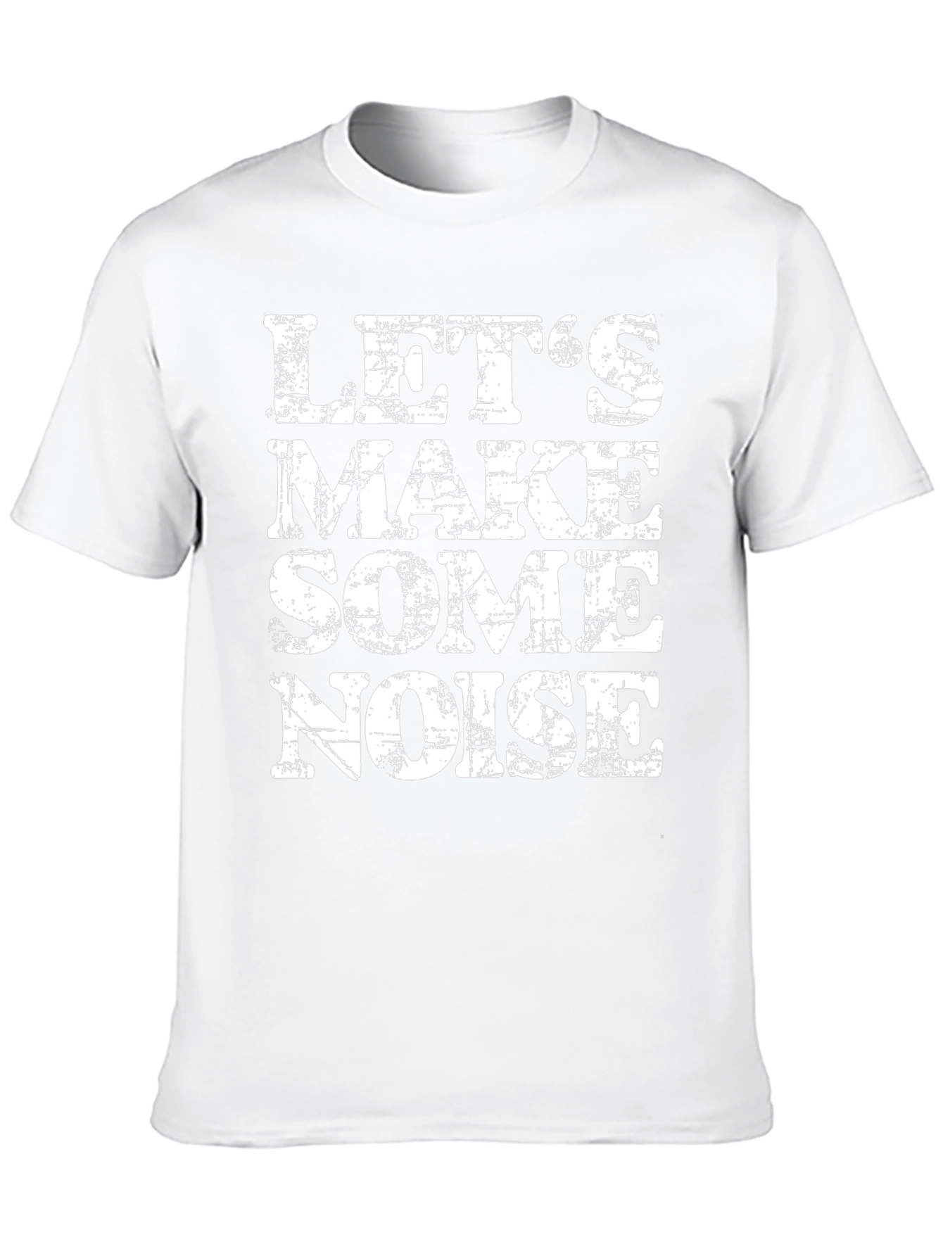 Lets Make Some Noise Graphic Tee - Black T-Shirt