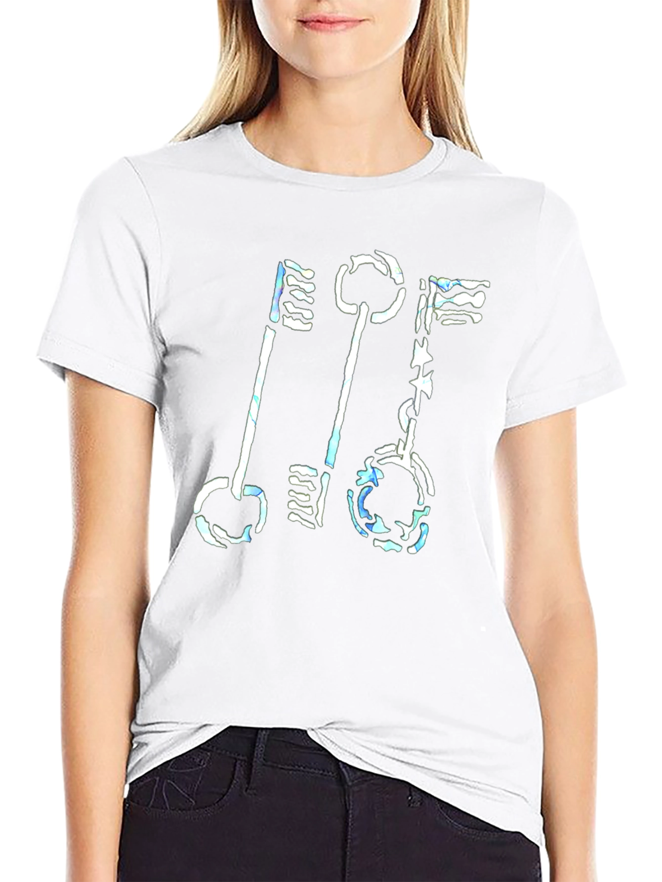 Cool Keys Graphic Black Tee