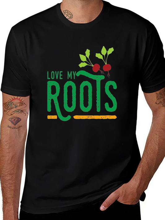 Love My Roots T-Shirt - Black