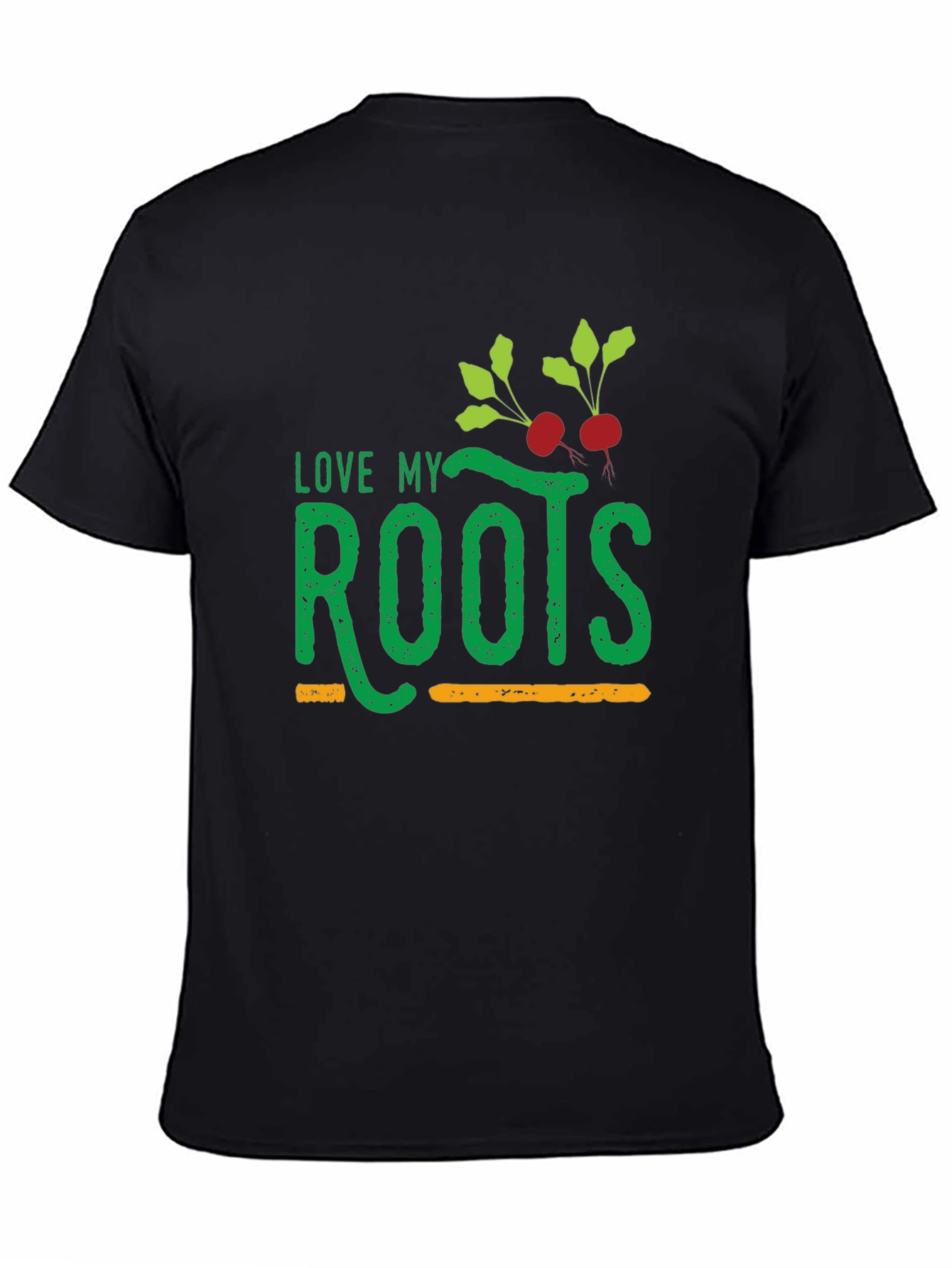 Love My Roots T-Shirt - Black