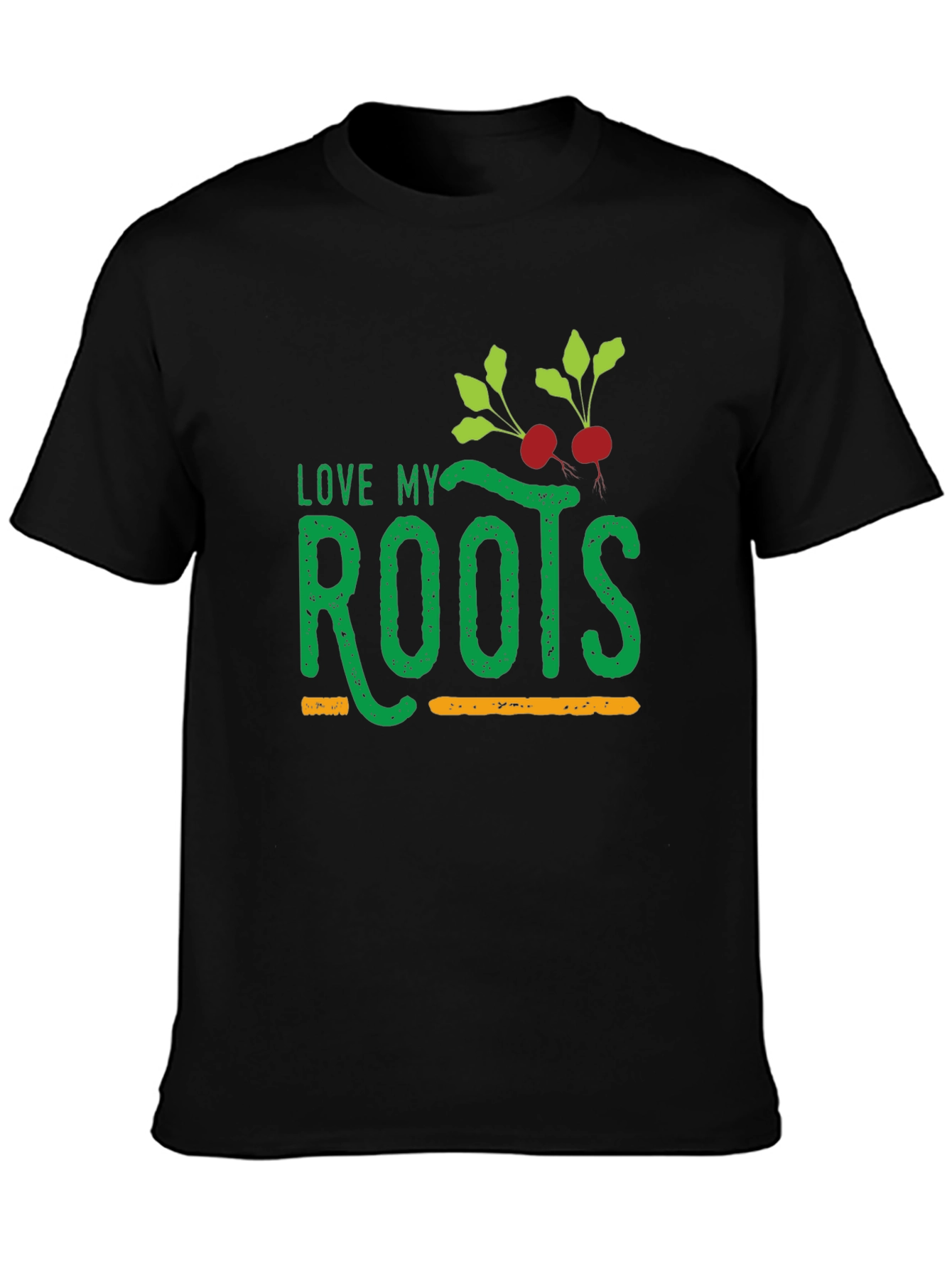 Love My Roots T-Shirt - Black