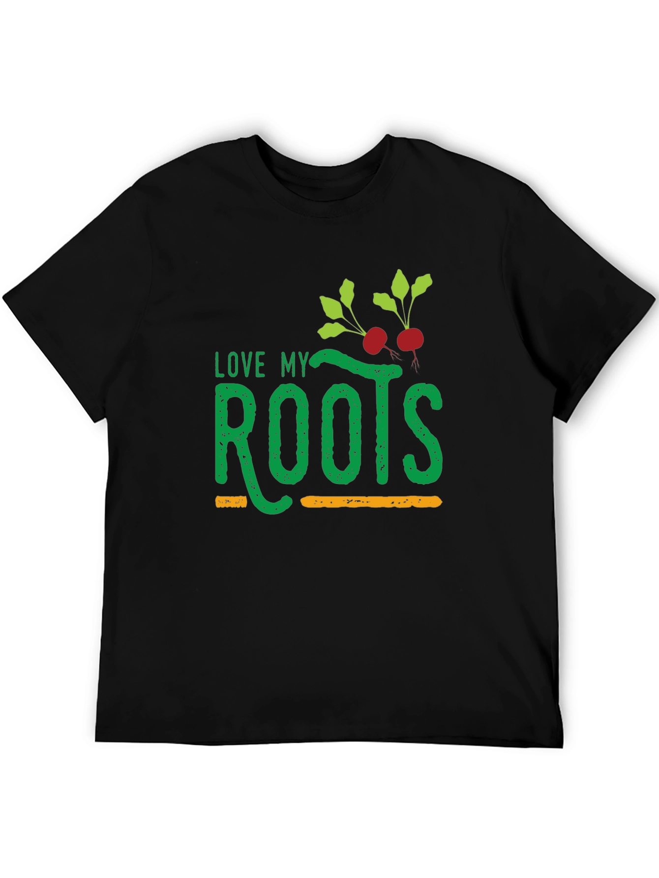 Love My Roots T-Shirt - Black