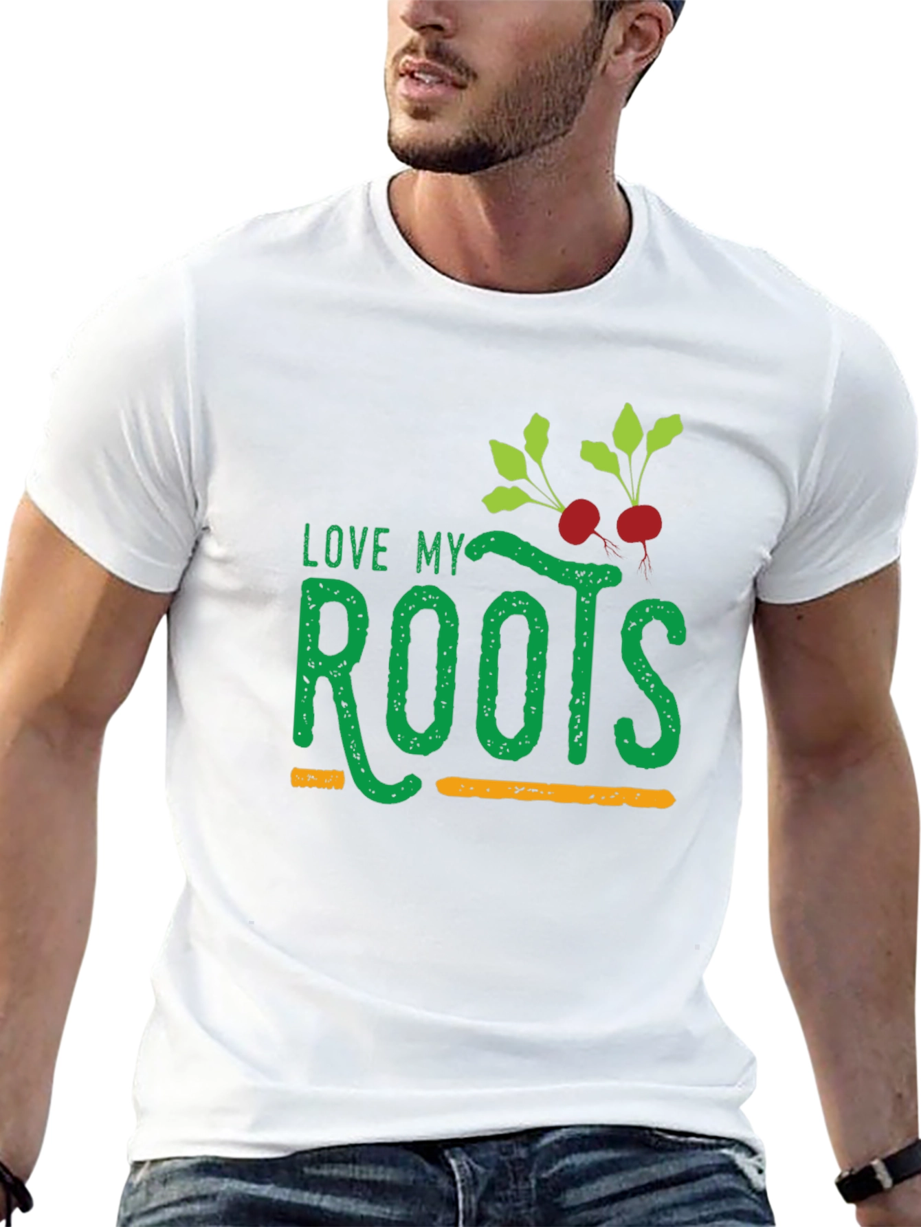 Love My Roots T-Shirt - Black