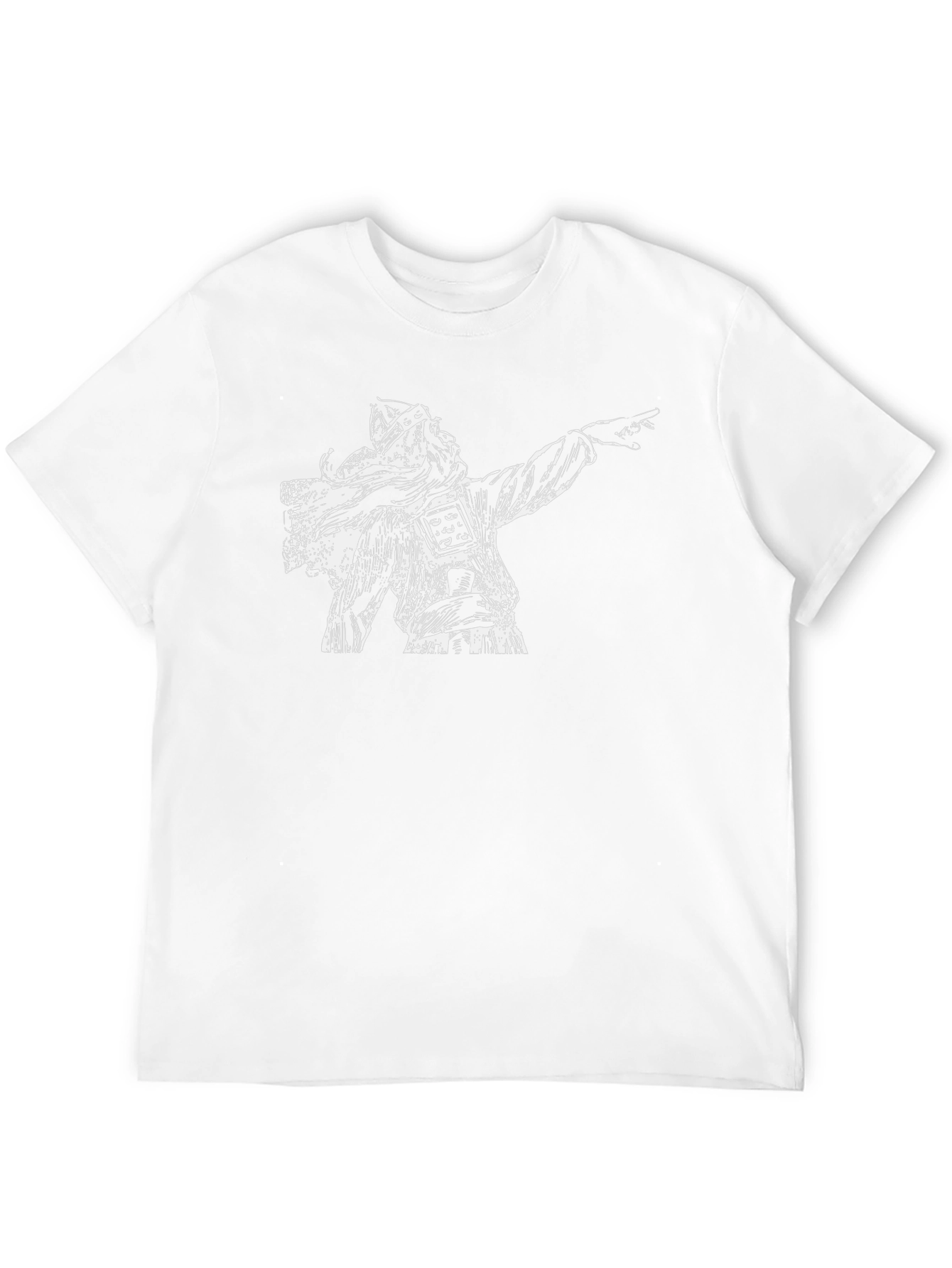 Viking Warrior Graphic Tee - Black