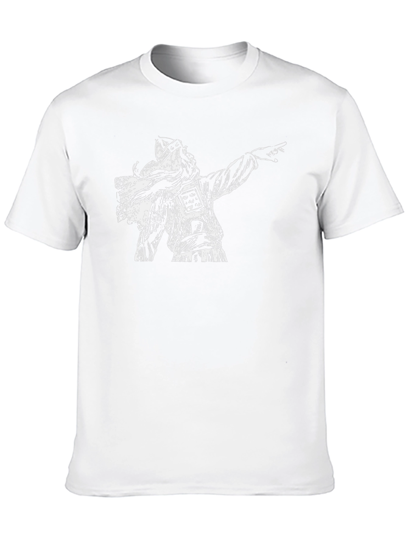 Viking Warrior Graphic Tee - Black