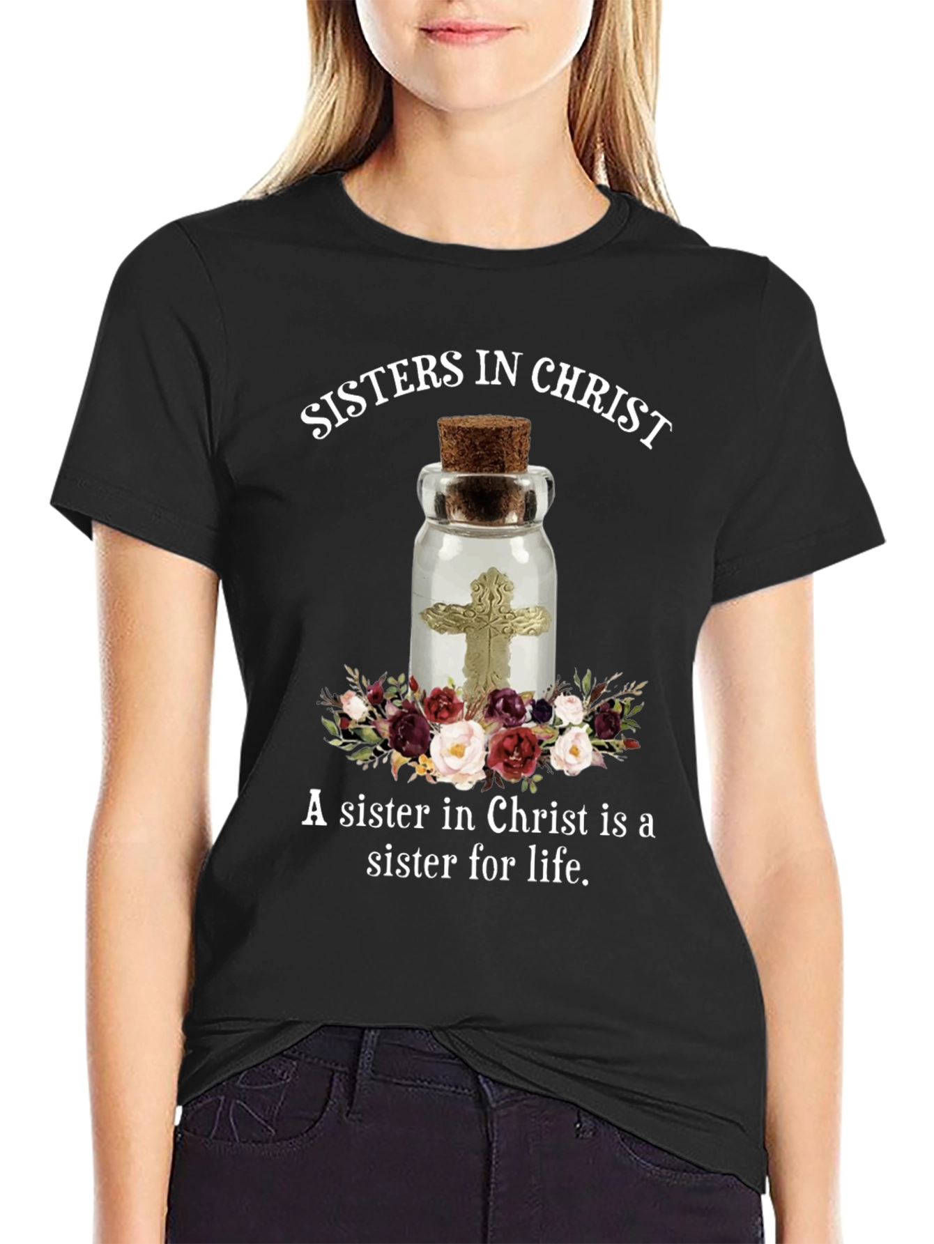 Sisters in Christ Graphic T-Shirt